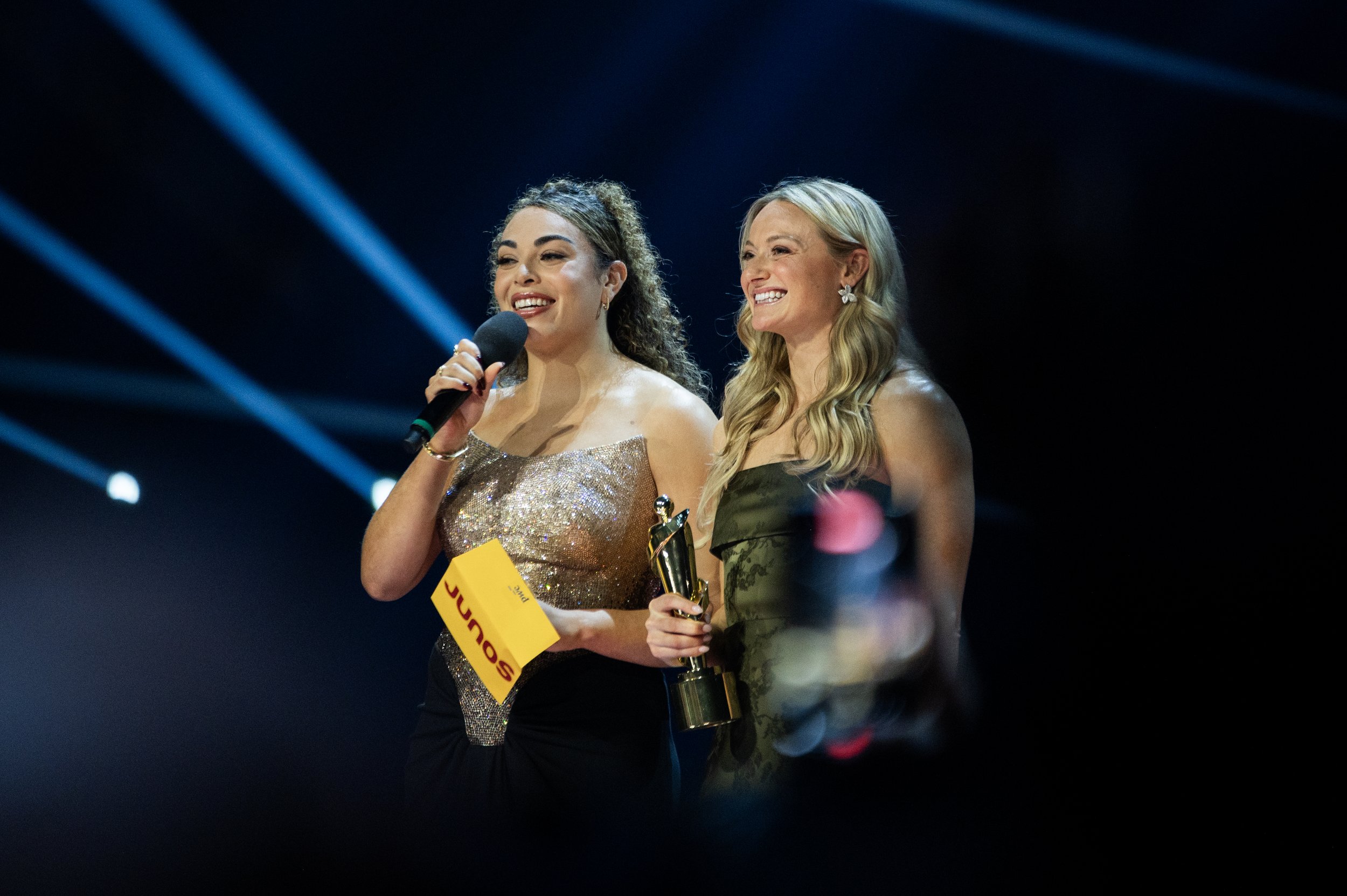 Renata Fast co-presents at the 2026 JUNO Awards