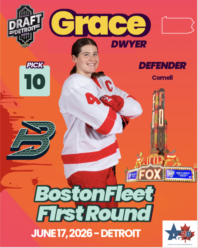 Grace Dwyer F1RST ROUND Pick in 2026 PWHL Entry Draft