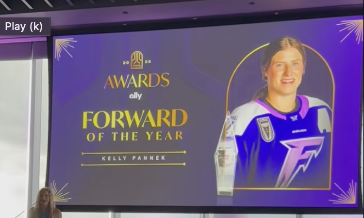 Kelly Pannek | PWHL Awards Forward of the Year