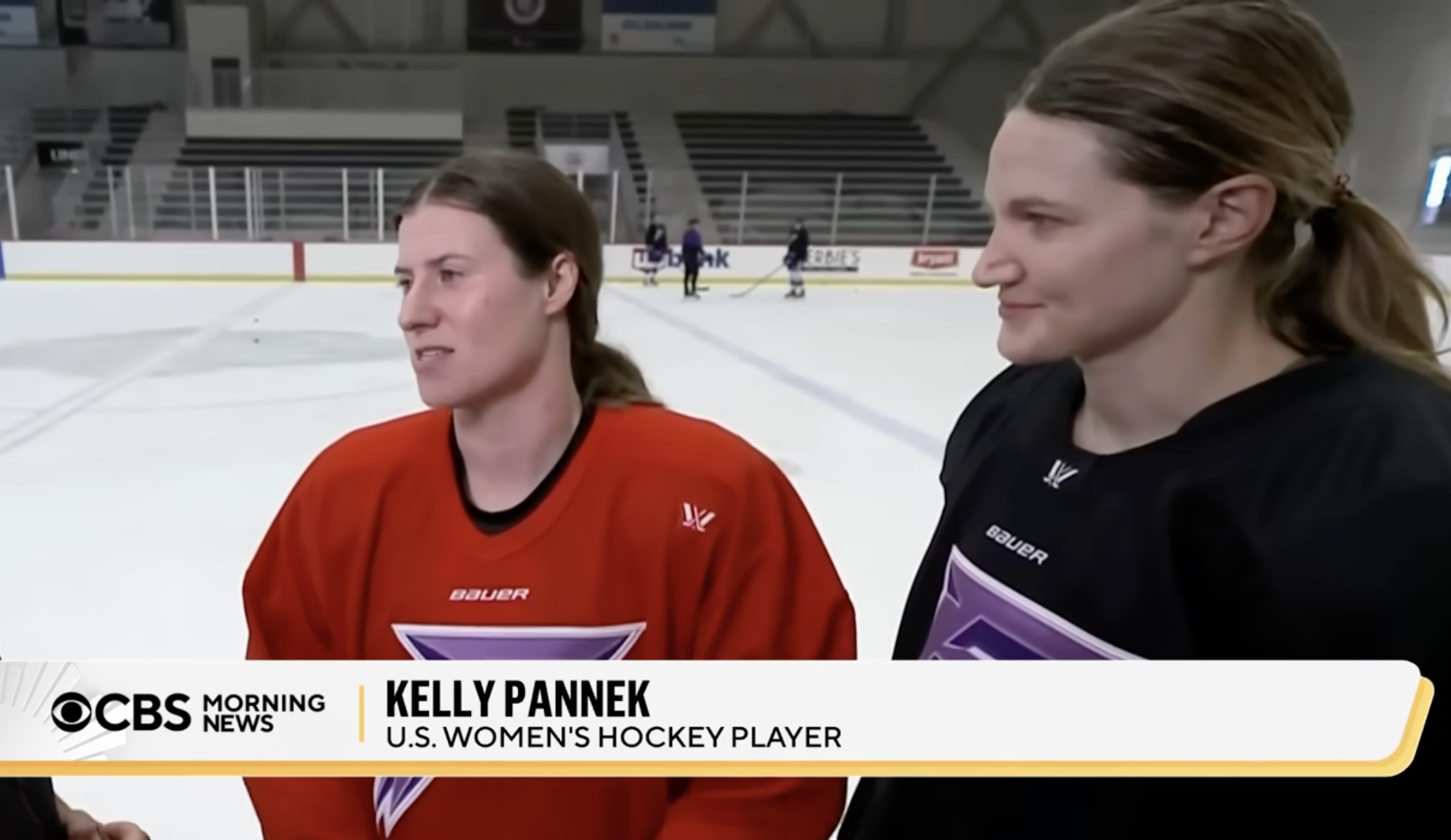 Kelly Pannek + Lee Stecklein | CBS Evening News