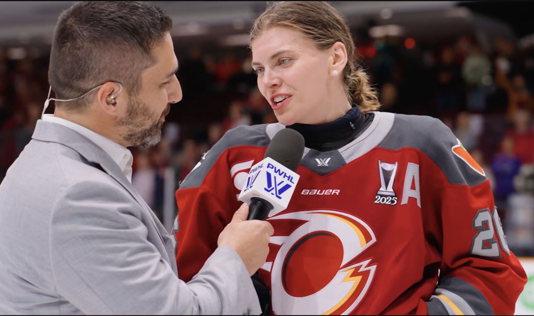 Emily Clark scores GWG in OT - 2025 PWHL Finals game 1