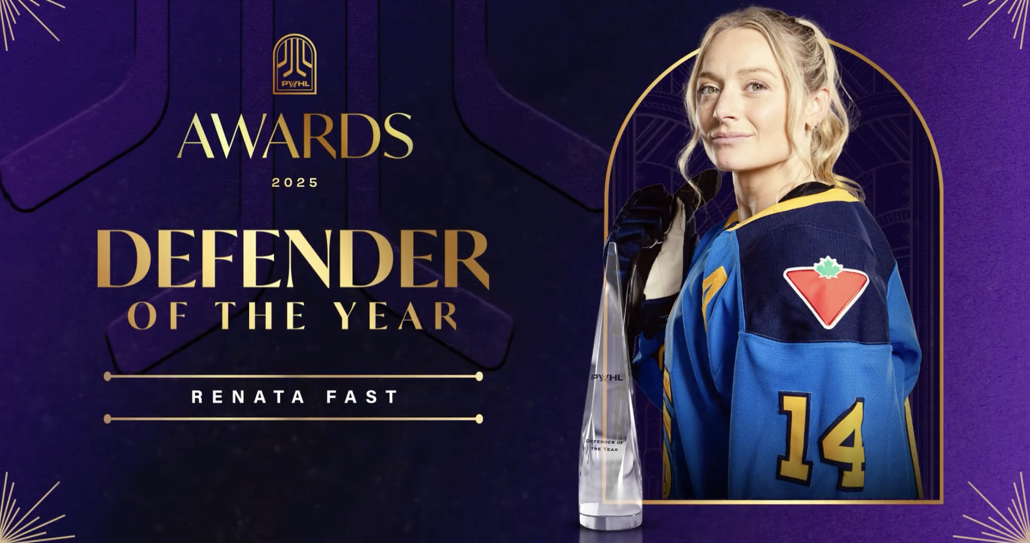 Renata Fast | 2025 PWHL Defender of the Year