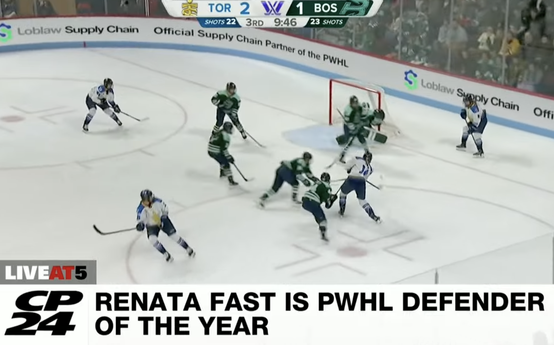 Renata Fast | CP24 News - 2025 PWHL Defender of the Year