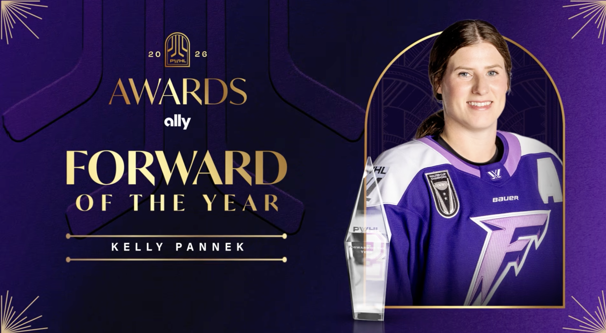 Kelly Pannek - 2026 PWHL Awards Forward of the Year