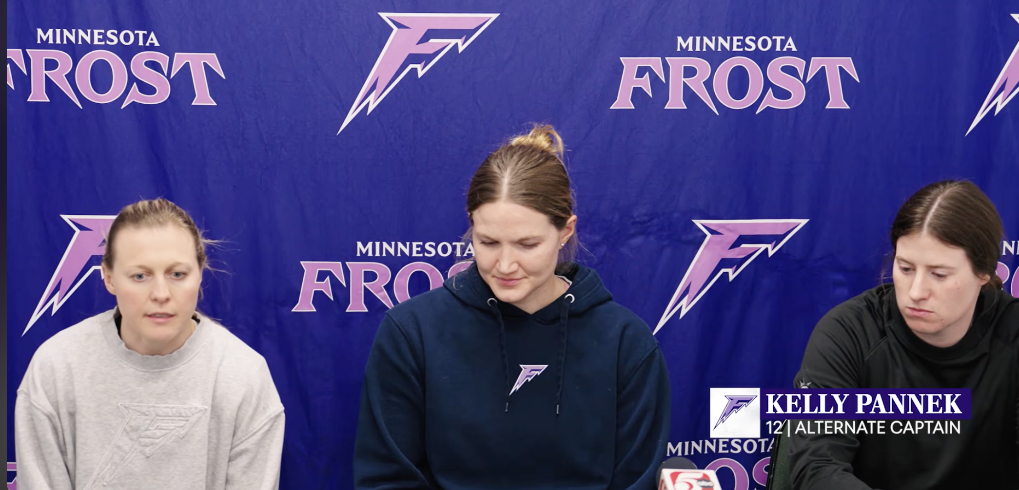 Frost Leadership group meets with media following season ending loss