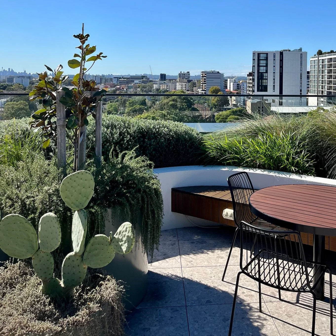 Landscape Construction - Rooftop Garden Sydney