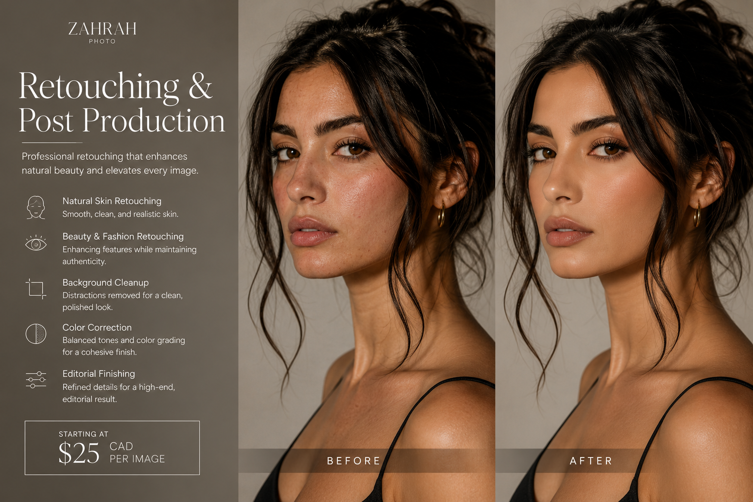 Retouching & Post Production