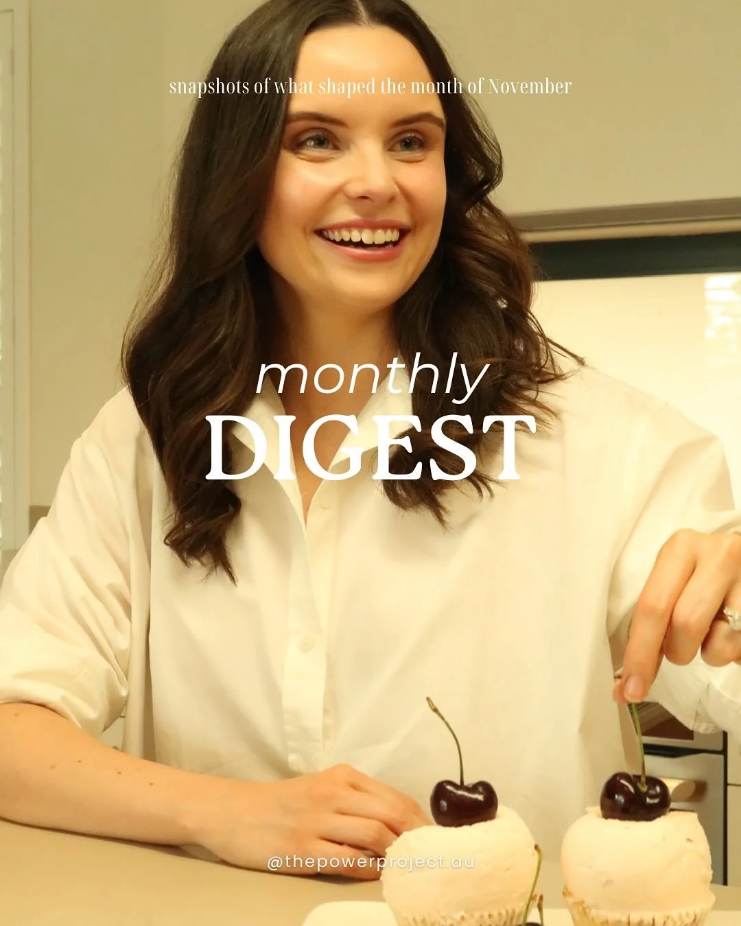 Taking the time to slow down and appreciate all of the growth and celebrations from November 🤍