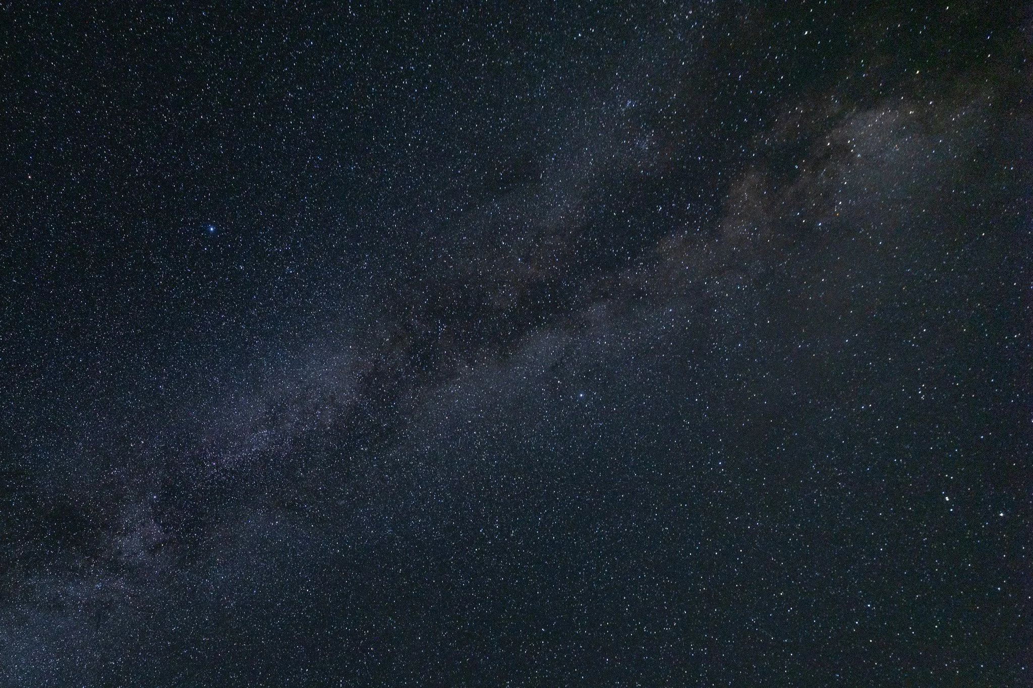 Night sky filled with stars and the Milky Way galaxy.