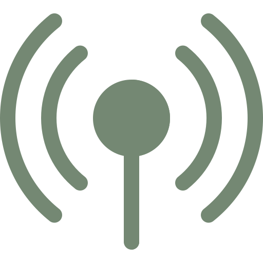 Wifi signal icon representing identifying unease as a cue for change in a midlife crisis.