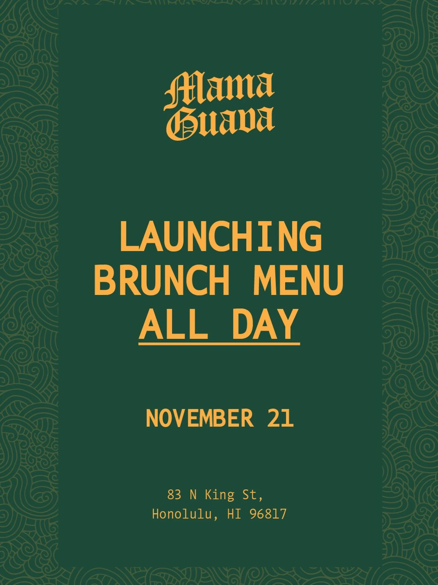 STARTING TOMORROW, FRIDAY 11/21!! 🥳