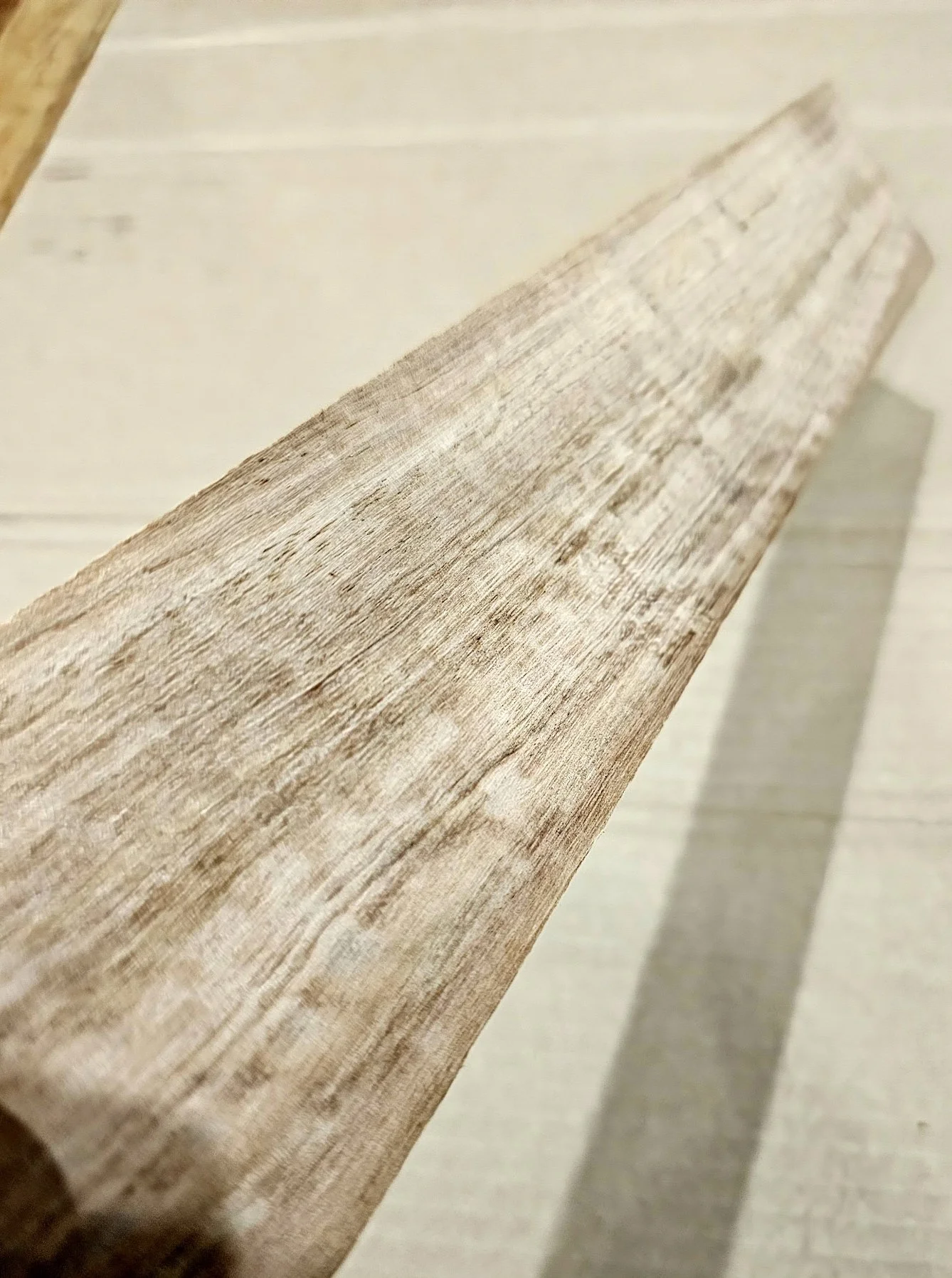 Tasmanian oak soprano ukulele fretboard #01