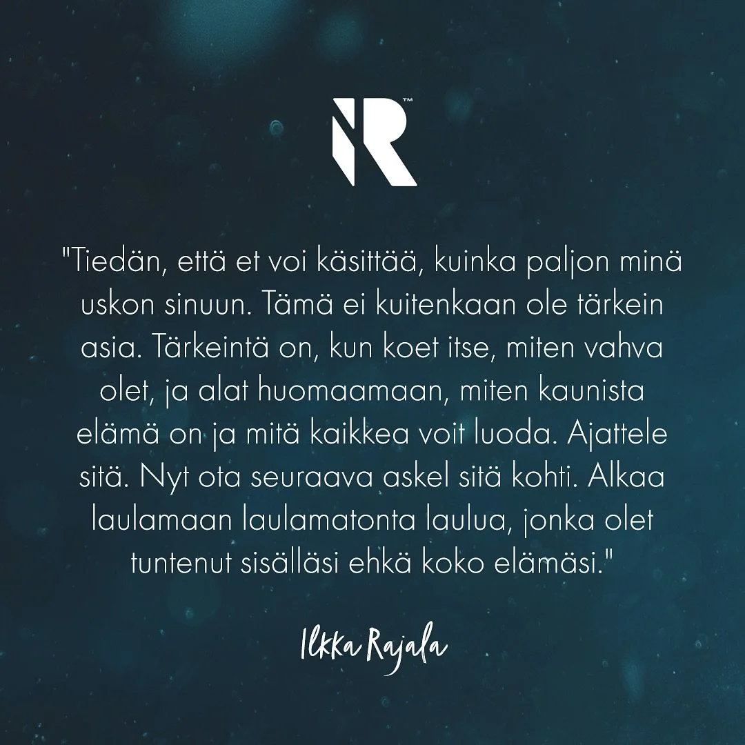 Asiakkaalle sanottua ✨

#mieli #vahva #tulevaisuus #el&auml;m&auml; #uskonsinuun #rakkaus #henkinenkasvu #henkinenvalmentaja #henkinenvalmennus #coach #coaching #mielenhyvinvointi #hyvinvointi #mielenvoima
