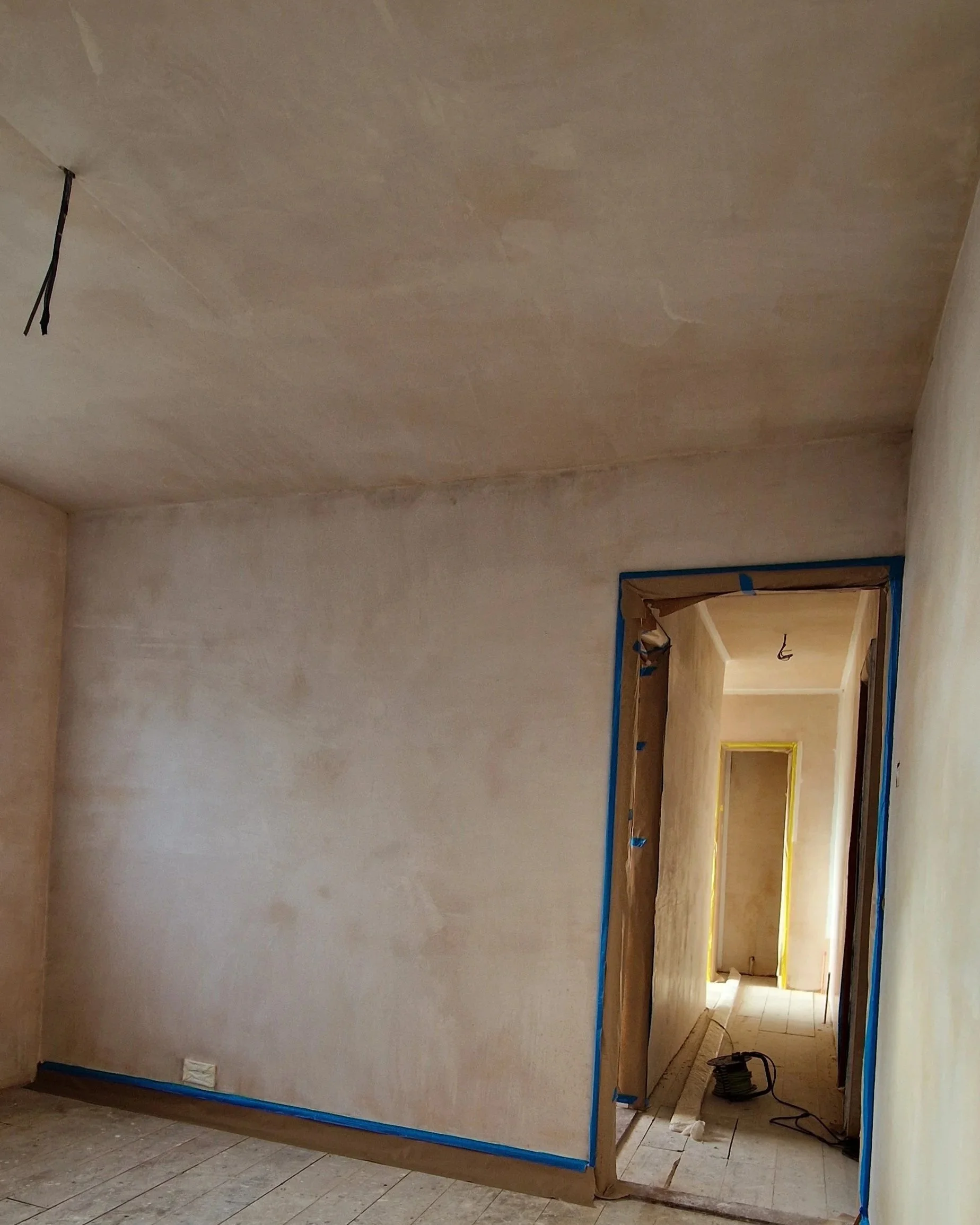 Full re-skim of a bungalow in Meadowside Launceston