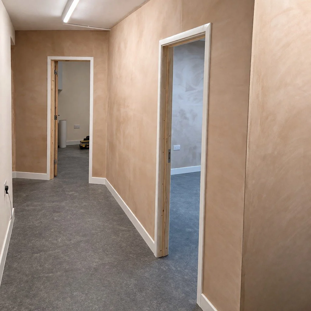 Finished Plastering at JL Podiatry Clinic Launceston