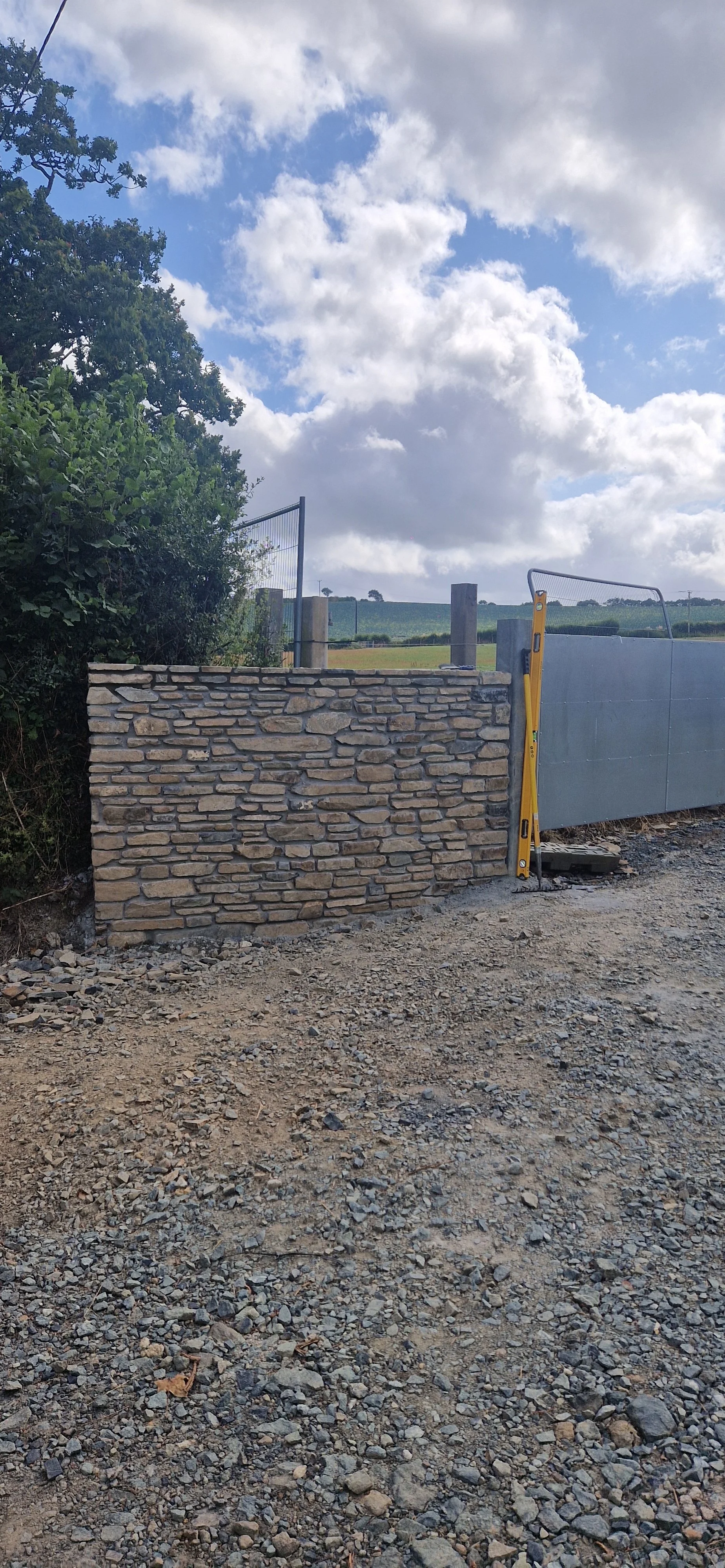 Stonework Wall in Treniffle Launceston