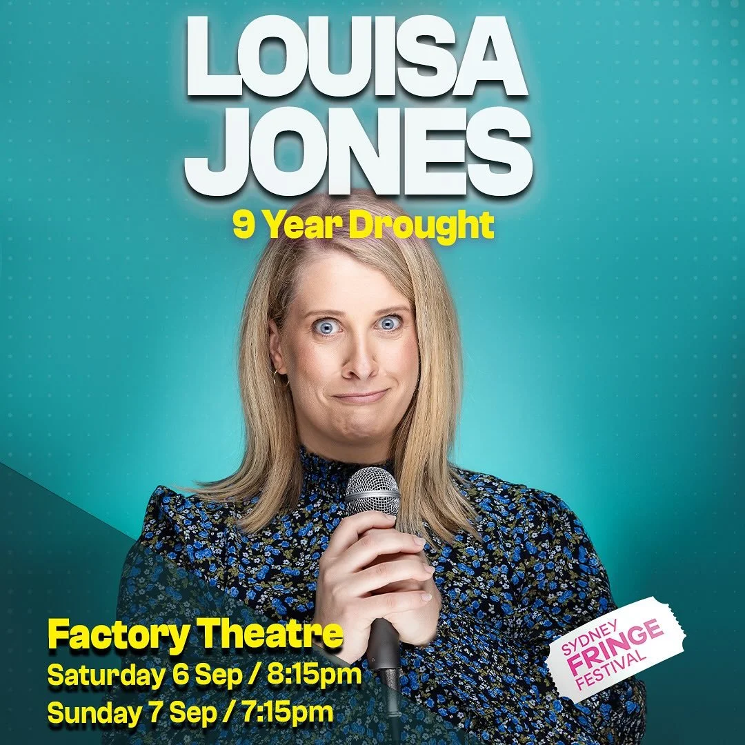 The &lsquo;9 Year Drought - Sydney Fringe&rsquo; show poster has dropped! Thanks to the brilliant @justinrlittle for his poster-designing expertise and thanks to the camera magician @imagesbyanderson for the shot! (This is the instagram square versio