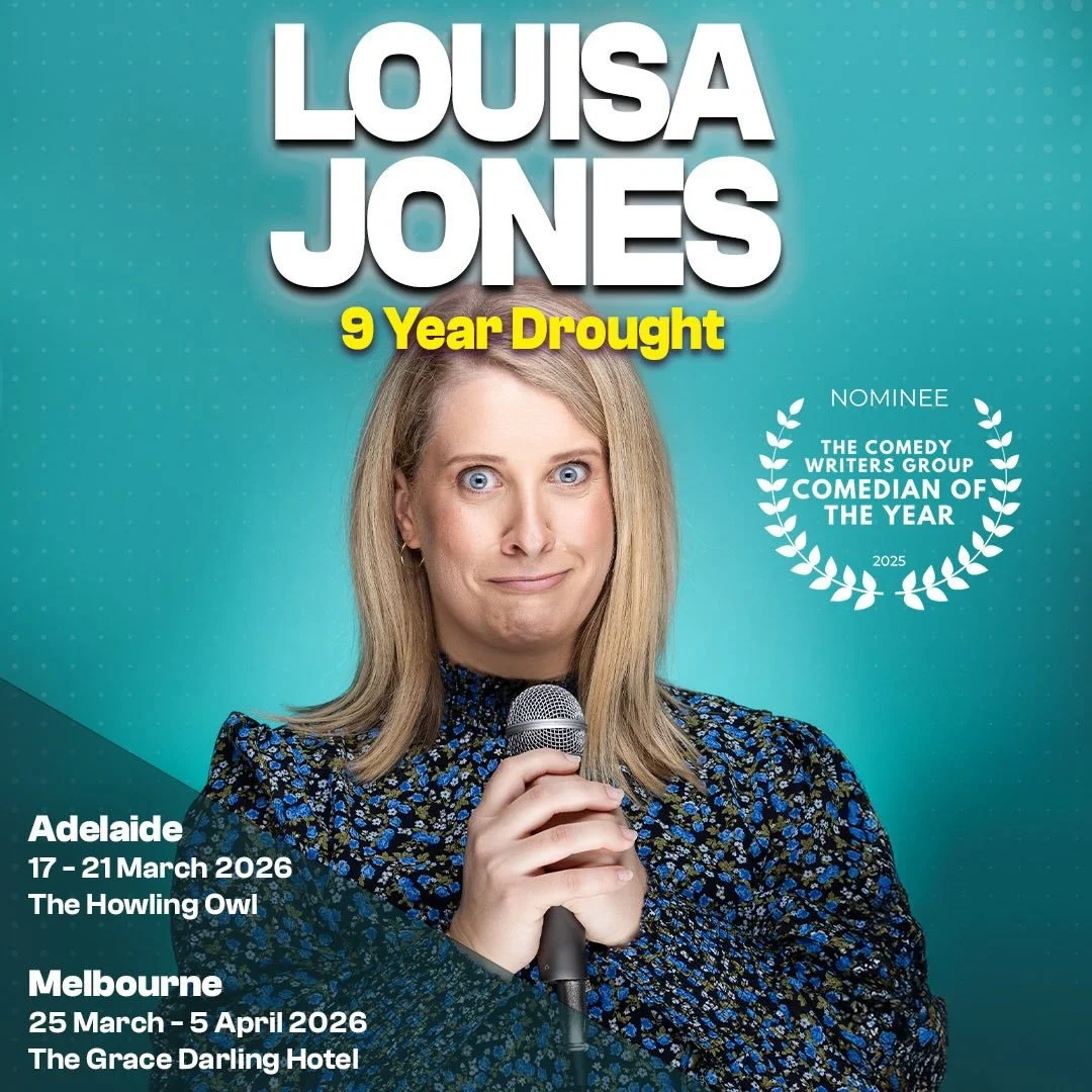 9 Year Drought is back!! Starting TONIGHT in Adelaide and 25 March in Melbourne.

Can&rsquo;t wait to see you there 🥳🥳