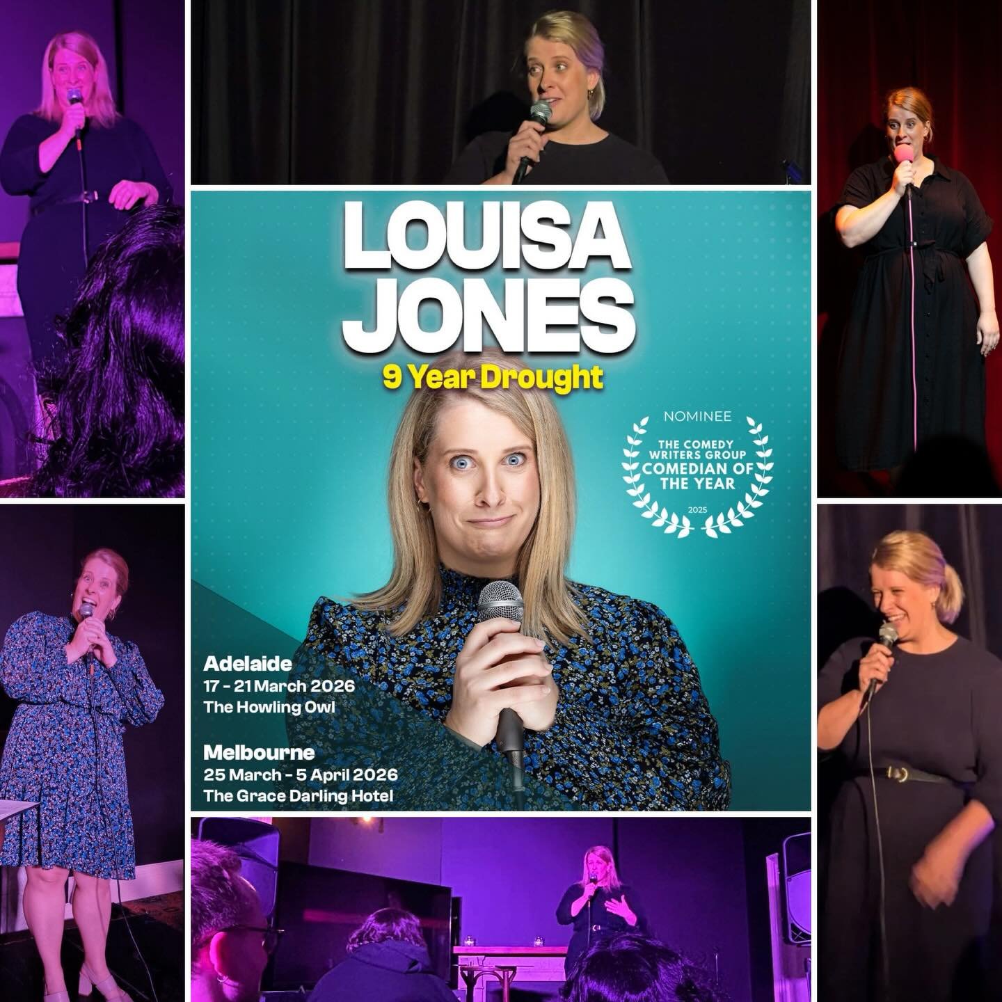 That&rsquo;s a wrap 🥳🥹🥰

16 shows | 3 weeks | 2 festivals

It&rsquo;s been such a pleasure to share 9 Year Drought with you all ❤️