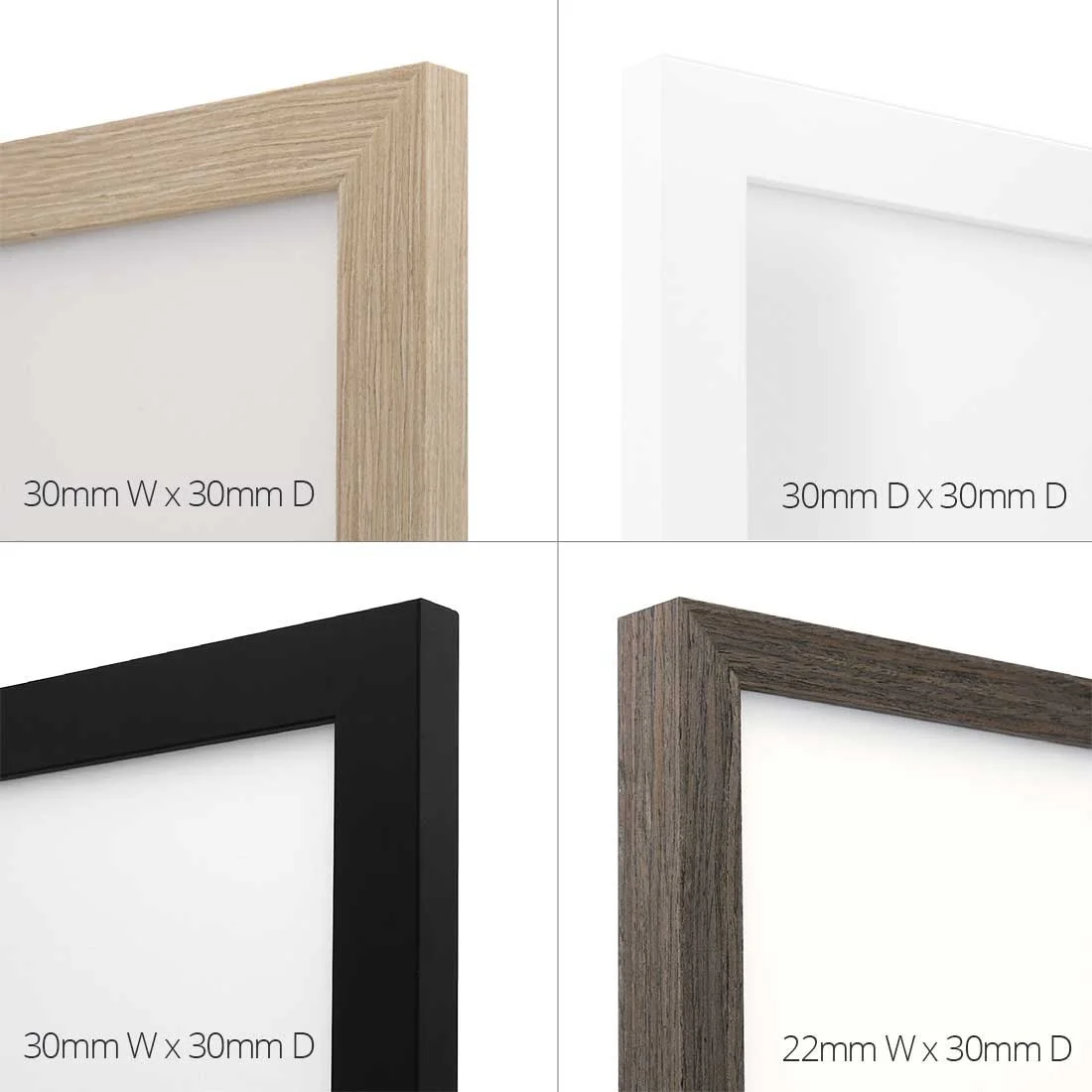 Frame colours and styles