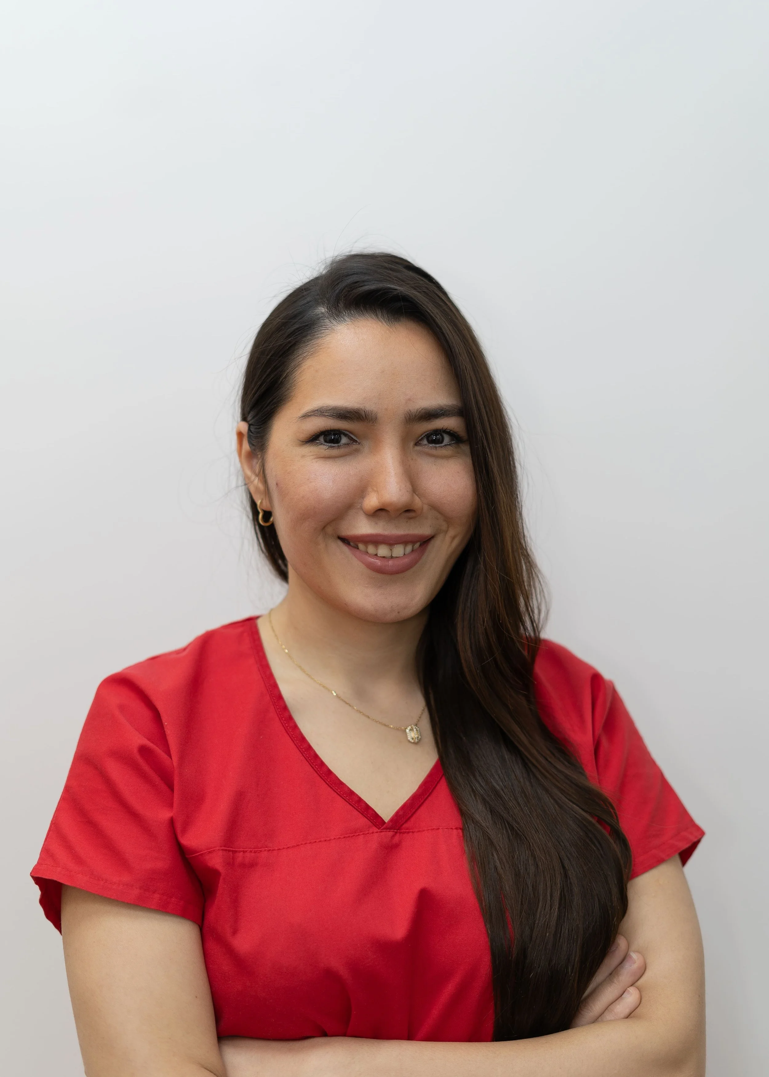 Portrait of Hajar Khawari, dentist at KY Dental Studio