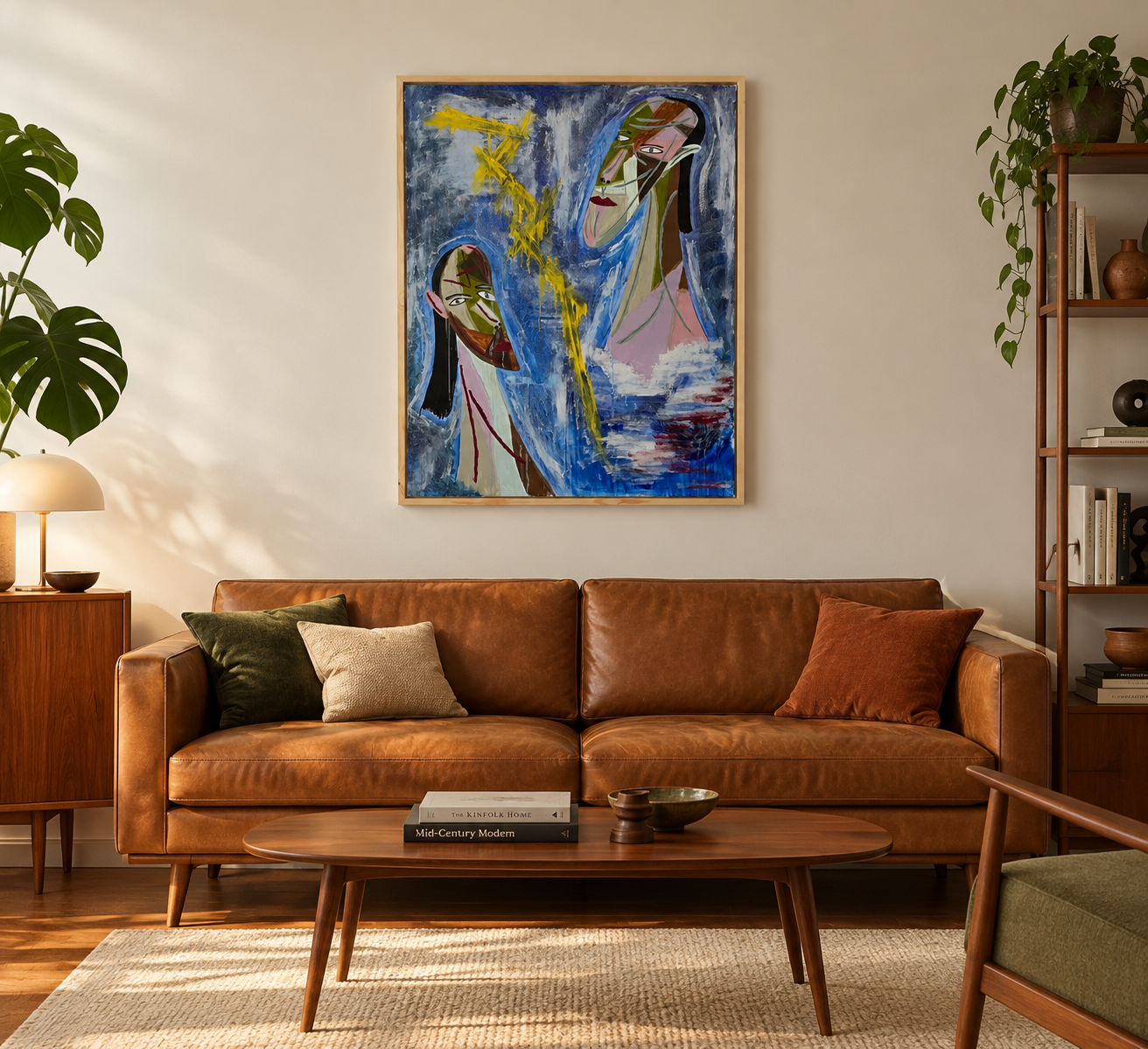 "Hierarchy" - one of one Acryl Painting, framed