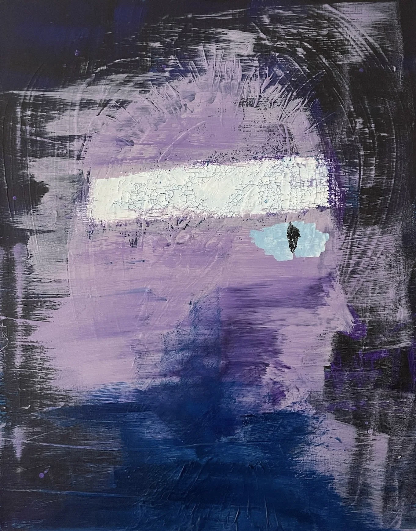 "Run" - one of one Acryl Painting