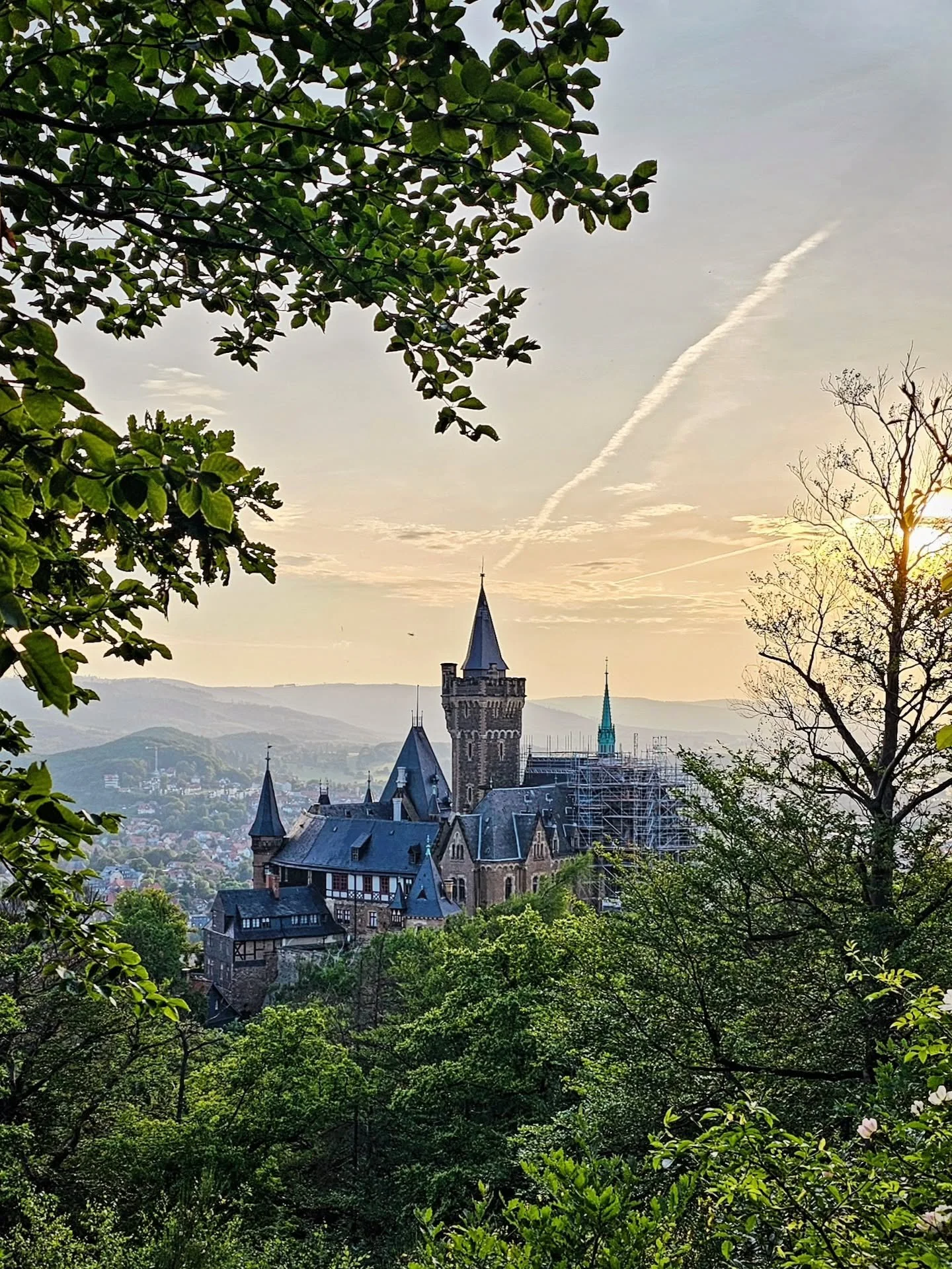 Wernigerode Castle from the Agnesberg Viewpoint
Perched high above the colorful town of Wernigerode, this fairytale castle looks like it was pulled straight from a storybook.
What you see here is one of the most iconic perspectives &ndash; taken from