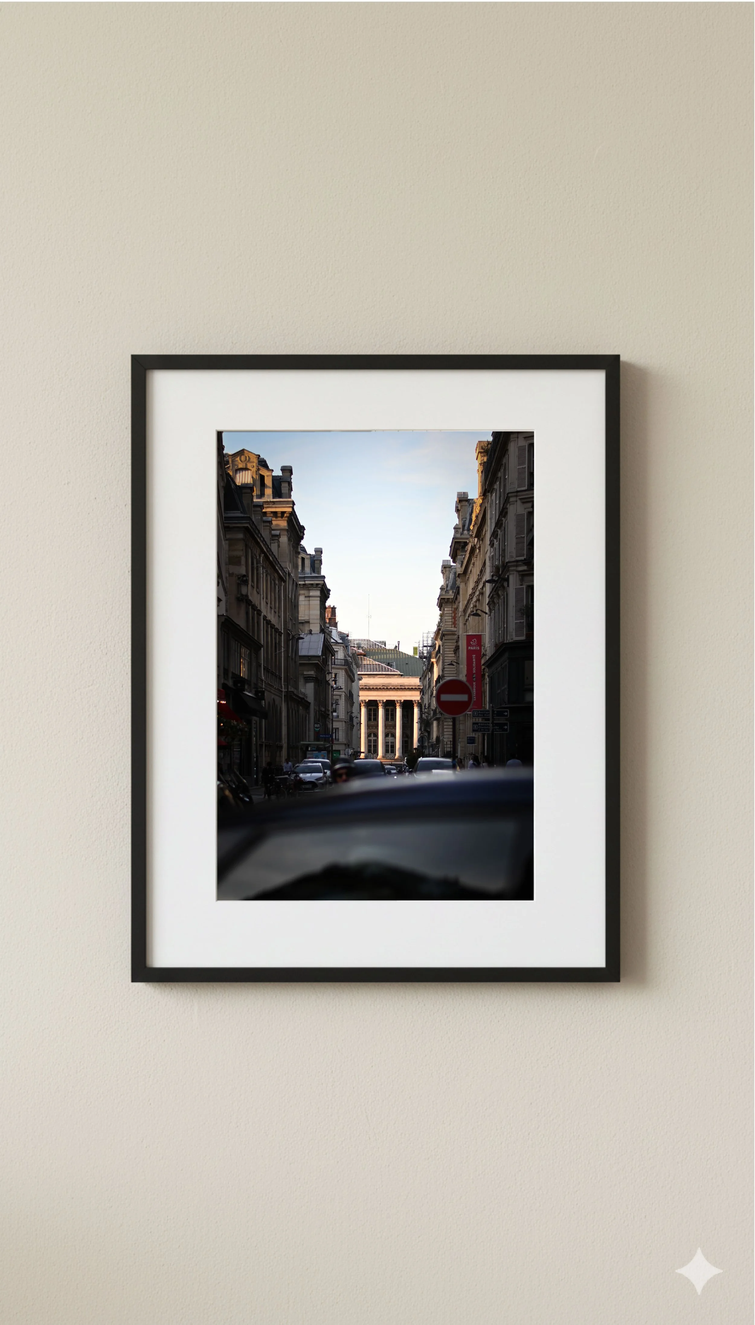 Cadre et Tirage Photo - Palais Brongniart, Apparition