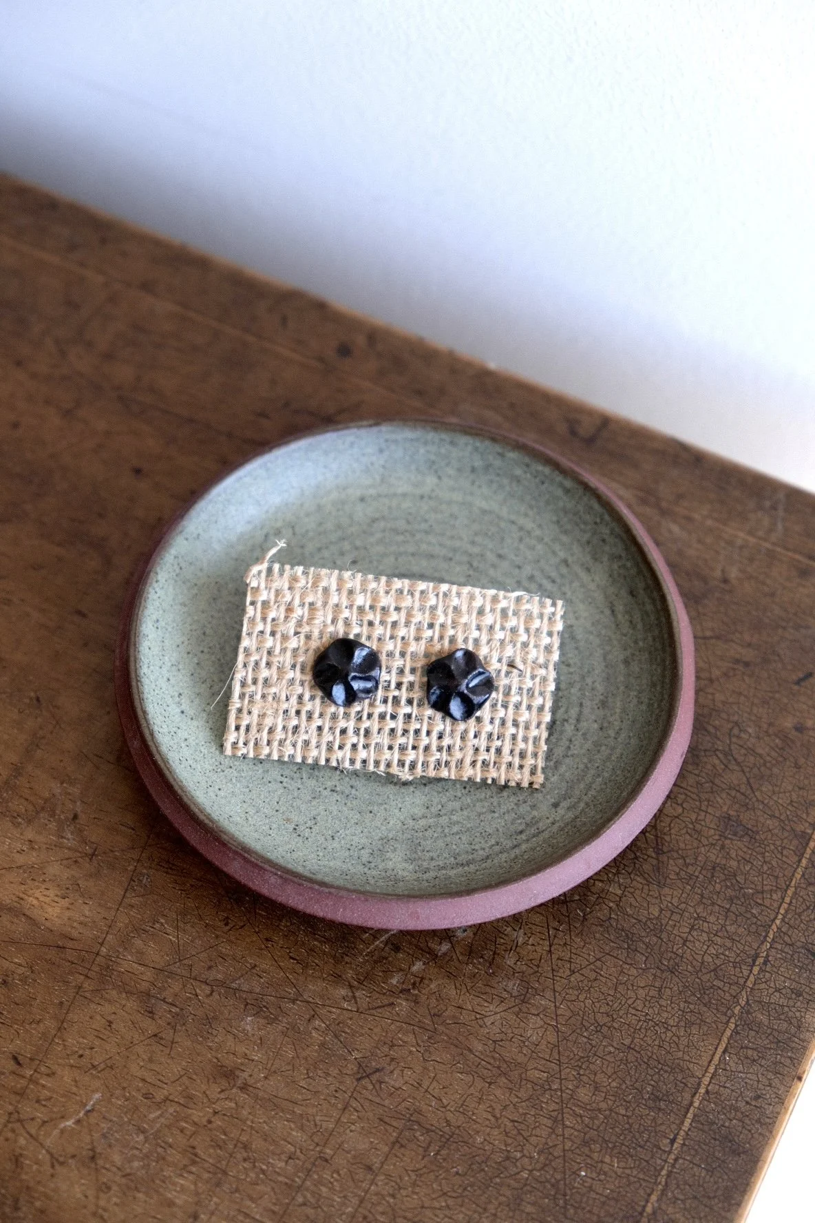 Flowers earrings - "Nuit"