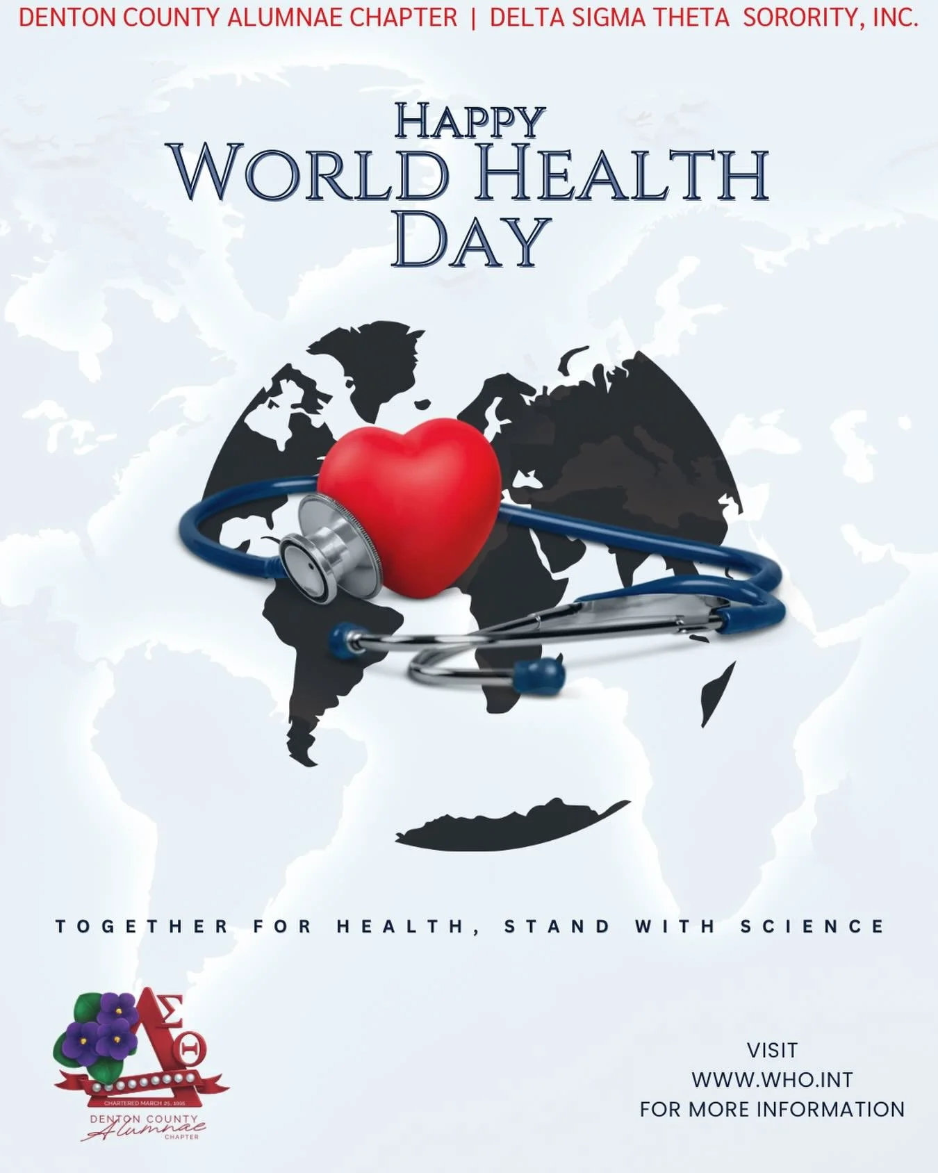 Today we recognize World Health Day &mdash; a reminder that health is a collective responsibility and a global priority. 🌍❤️

The World Health Organization calls us to stand with science, support one another, and work toward healthier communities fo