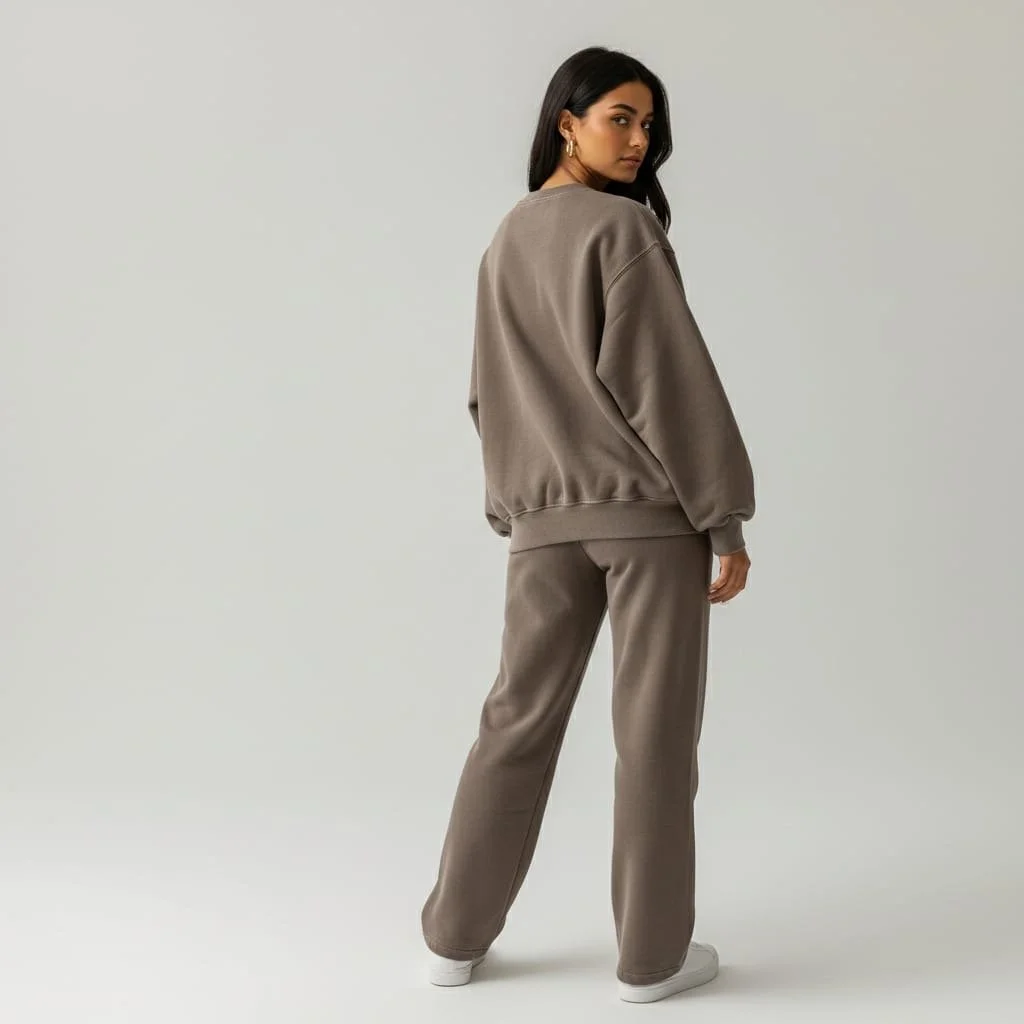 Straight leg sweatpants