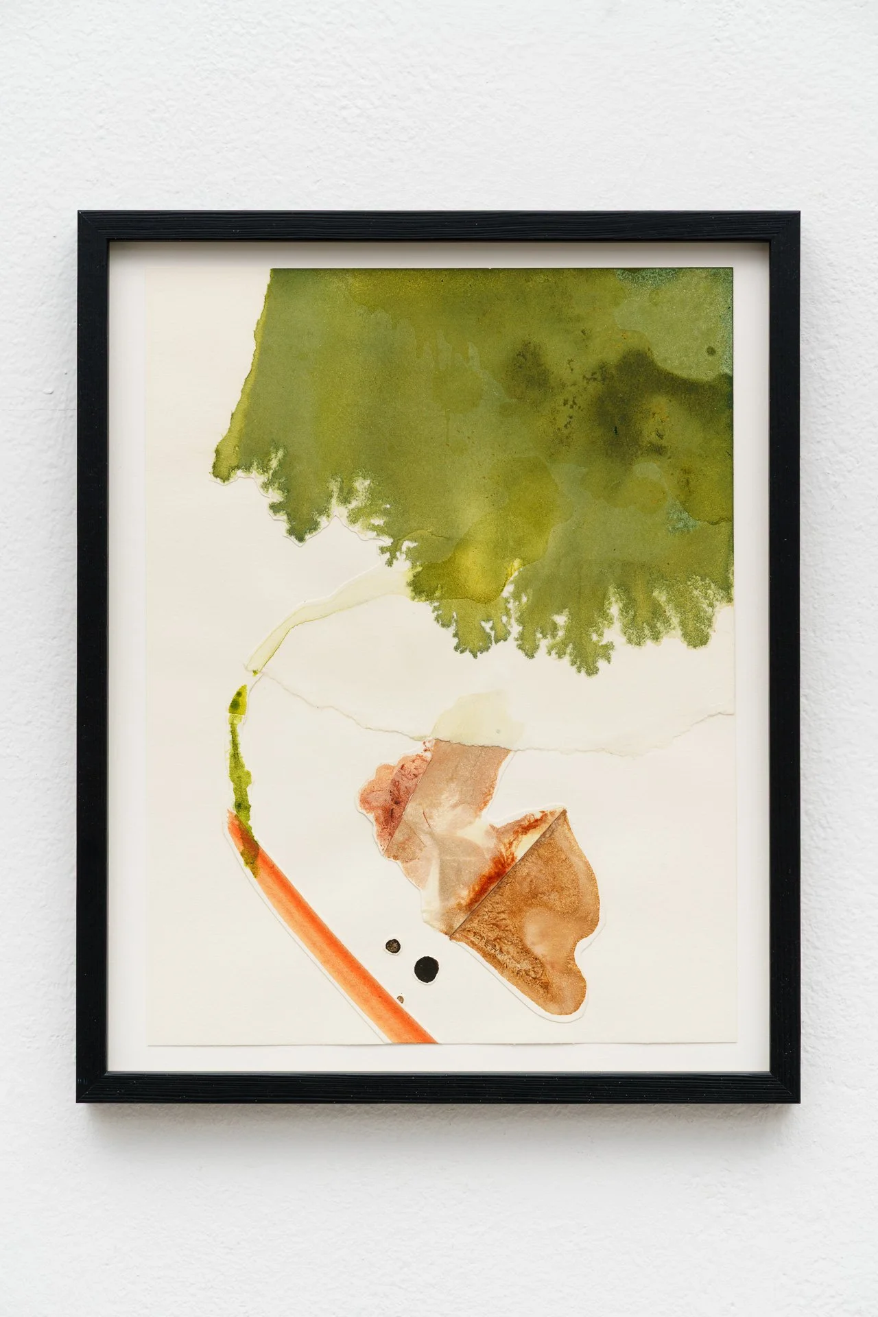 Herbarium (A4), 25-02, 2025, Collage, Unikat, 
31,3 × 25,3 cm,
700,00 € 