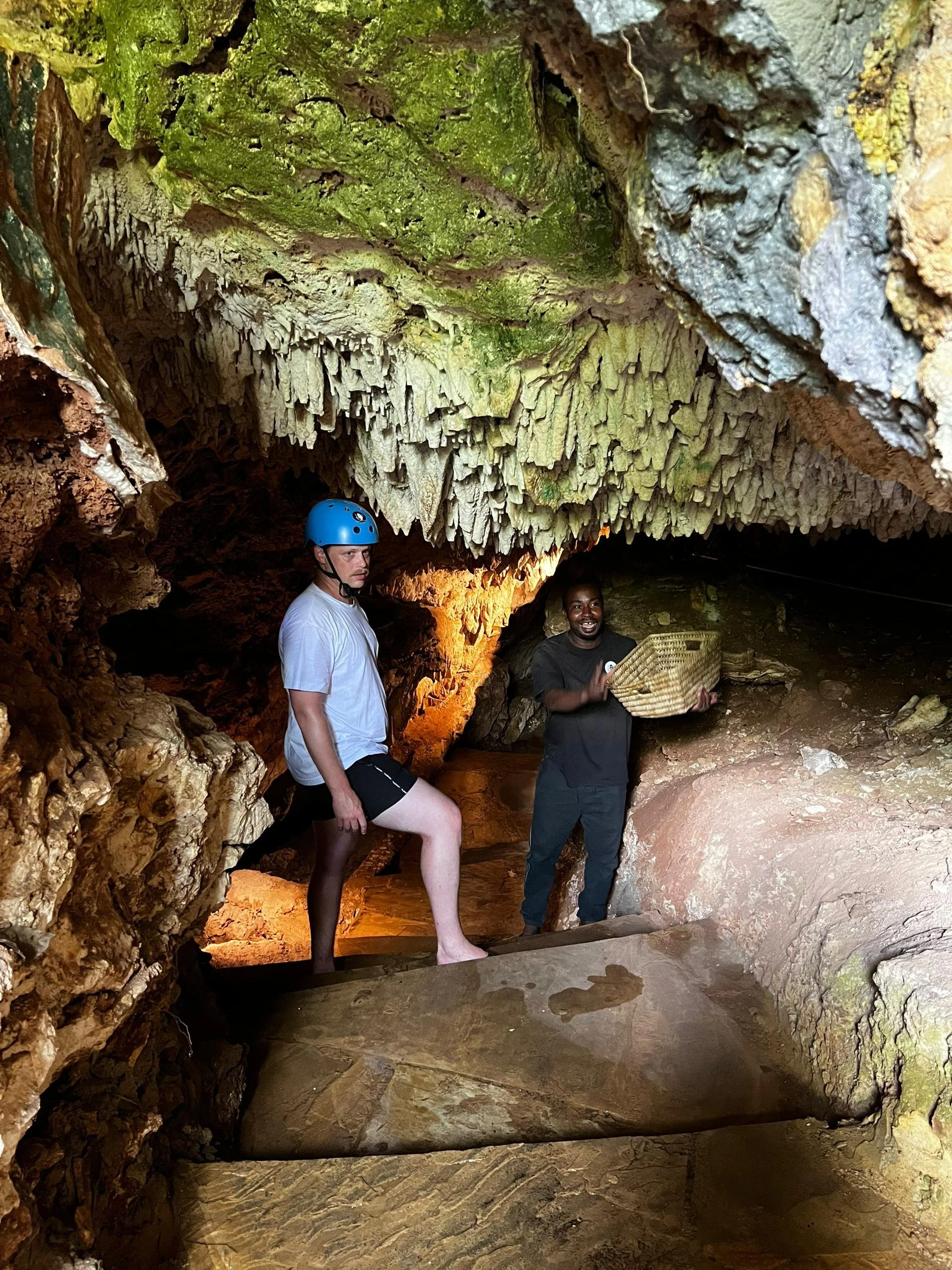 Guided tour explaining the history and cultural significance of Paje Cave.