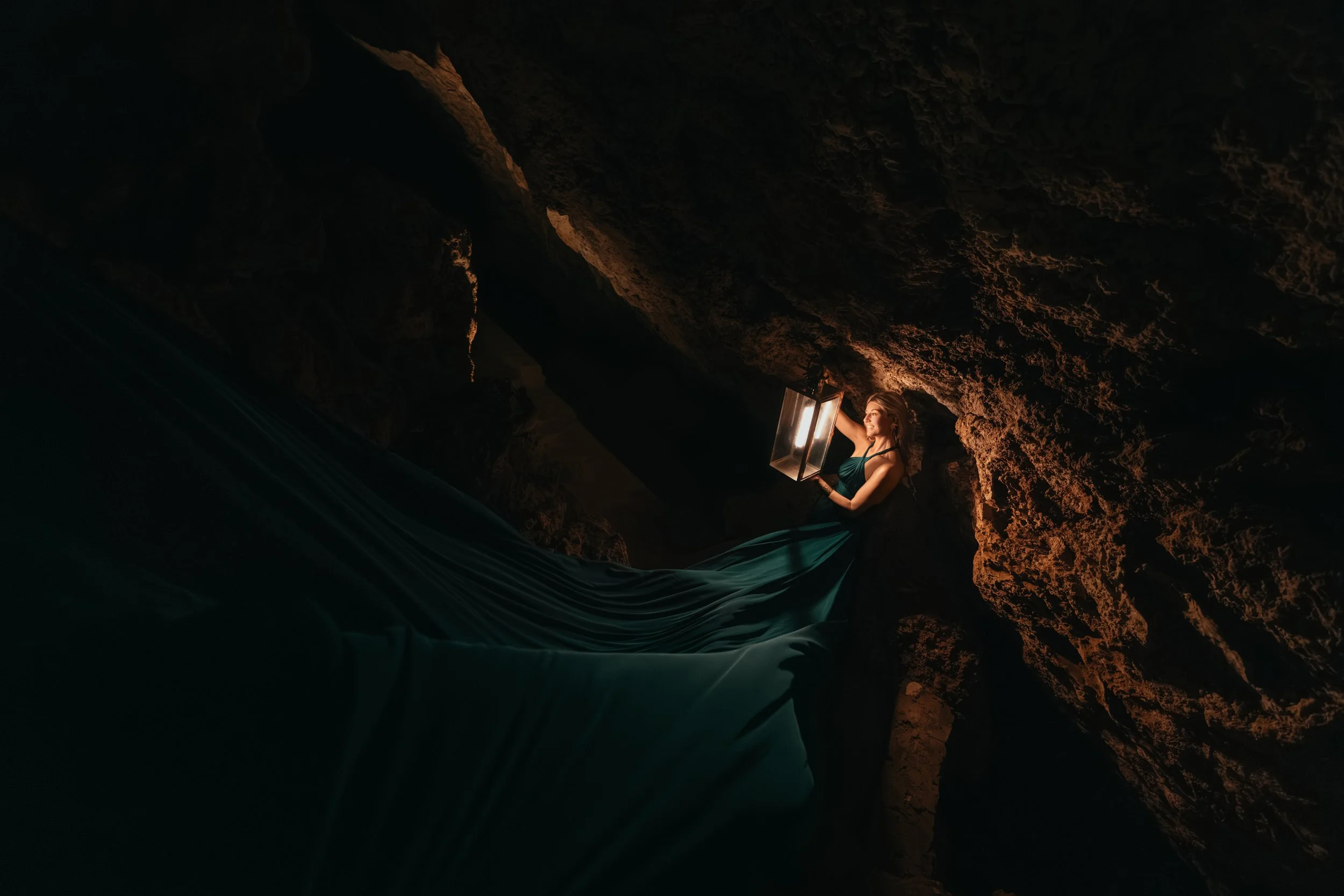 One of the most Instagram-worthy photography locations in Zanzibar at Paje Cave.