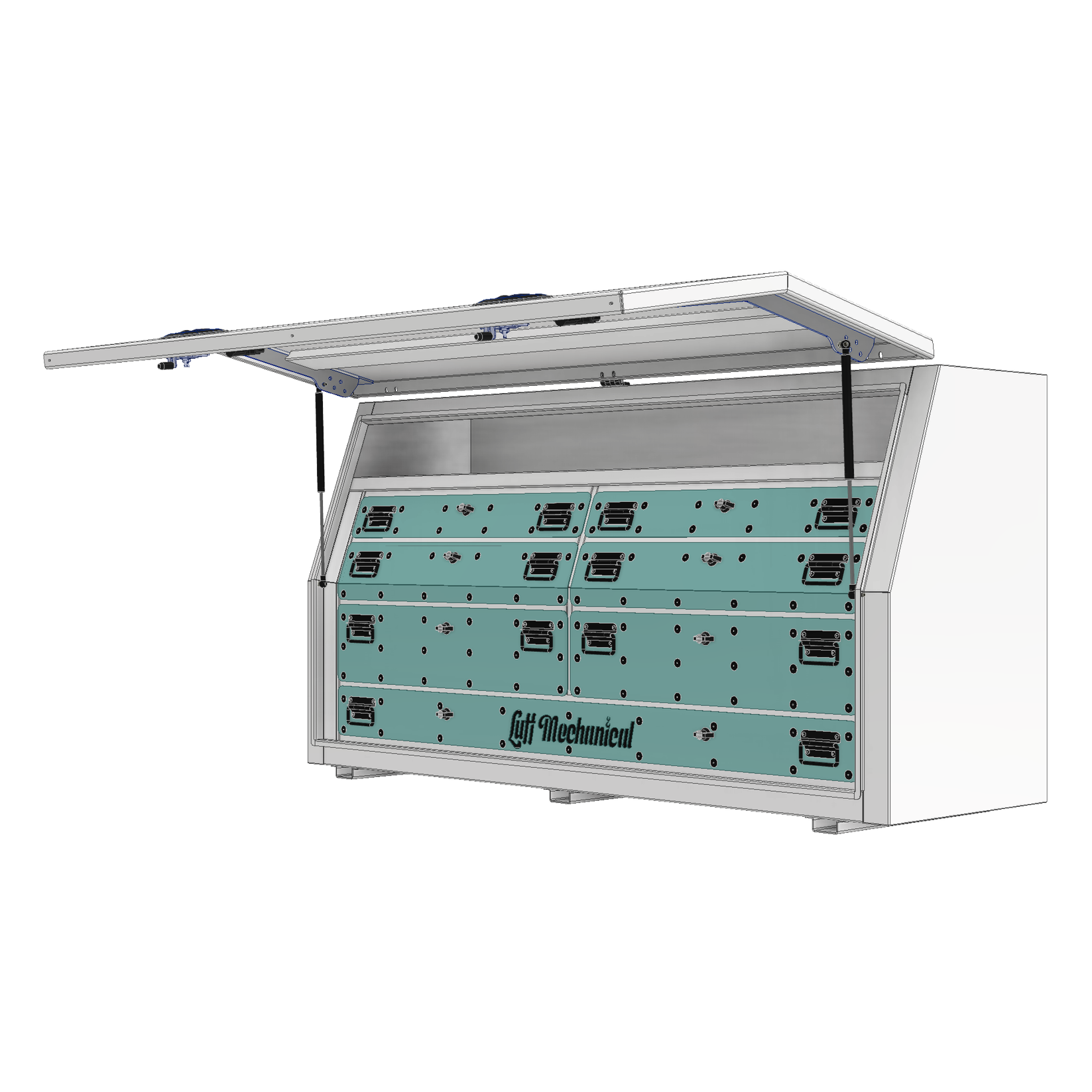 Luff Mech - 7 Drawer
