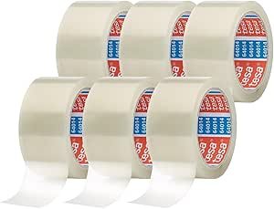 Sechs Rollen Klebeband
