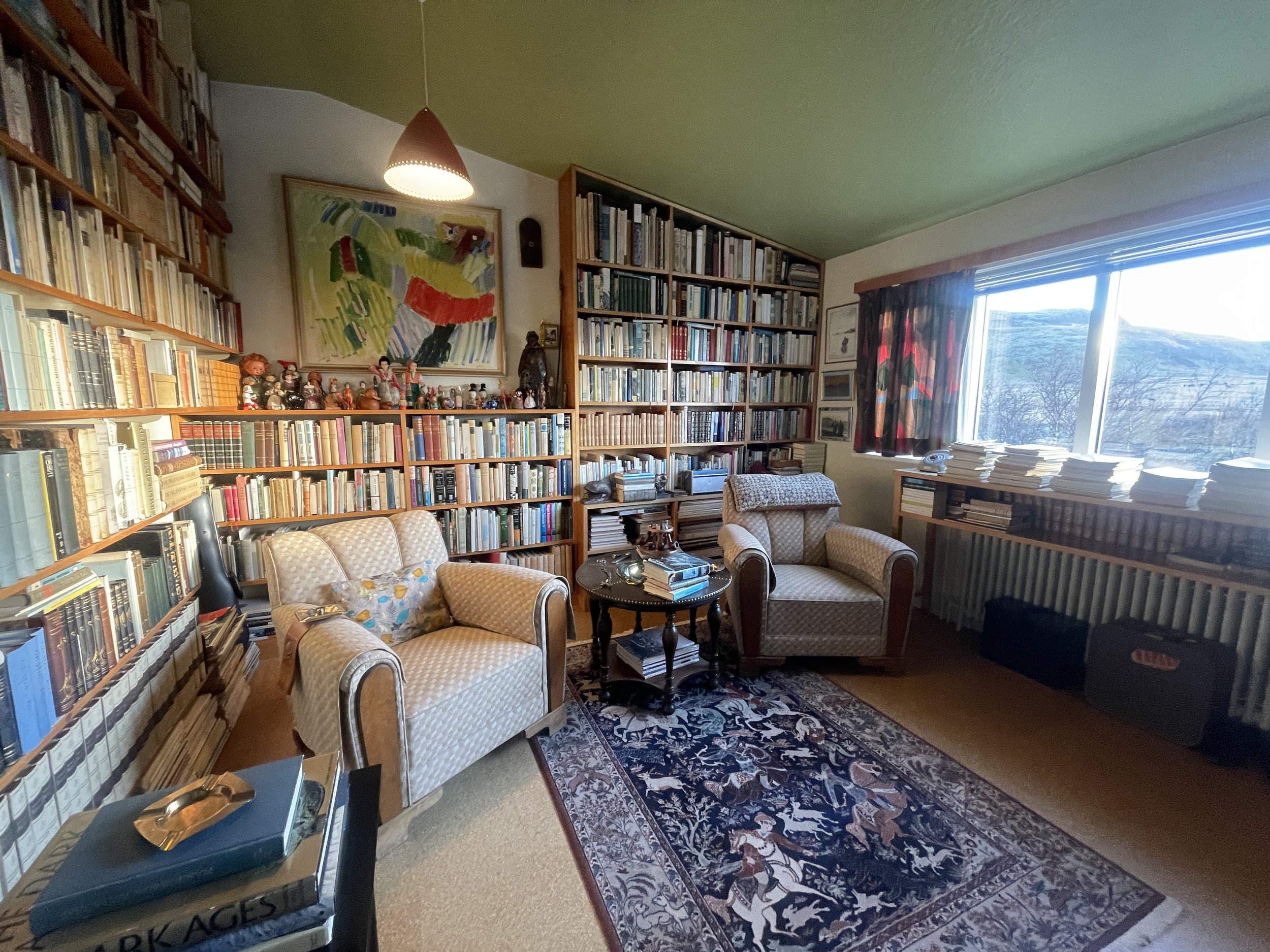 Visit to Gljúfrasteinn - the former home of Halldór Laxness