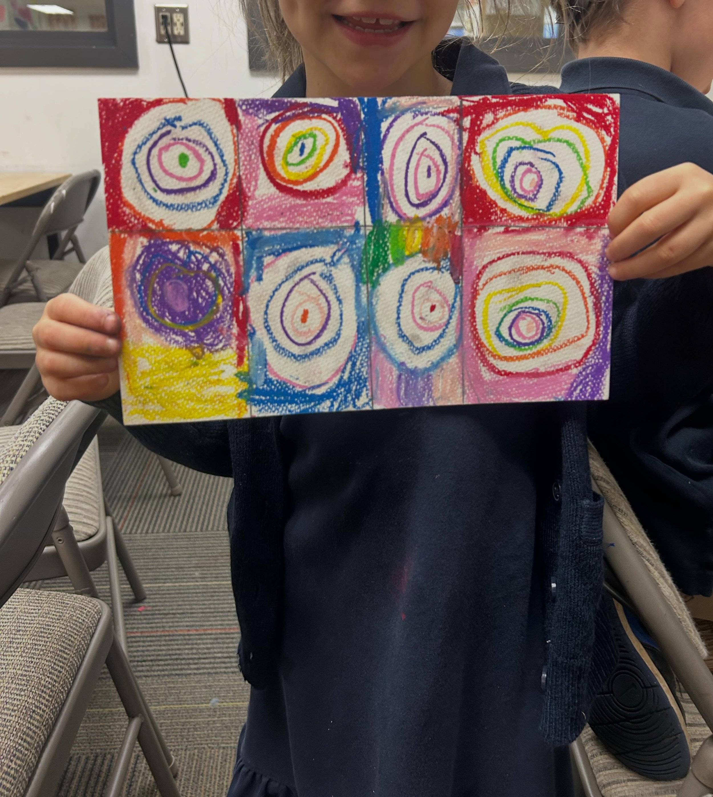 catching y&rsquo;all up on some projects from april/may&hellip; first up, first grade artist study on #wassilykandinsky 🥰