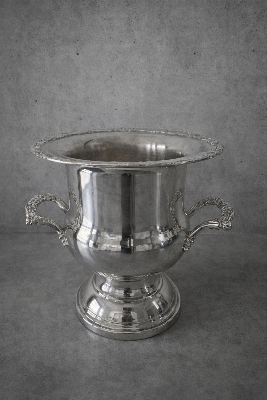 Vintage Silver Plated Champagne Urn 4