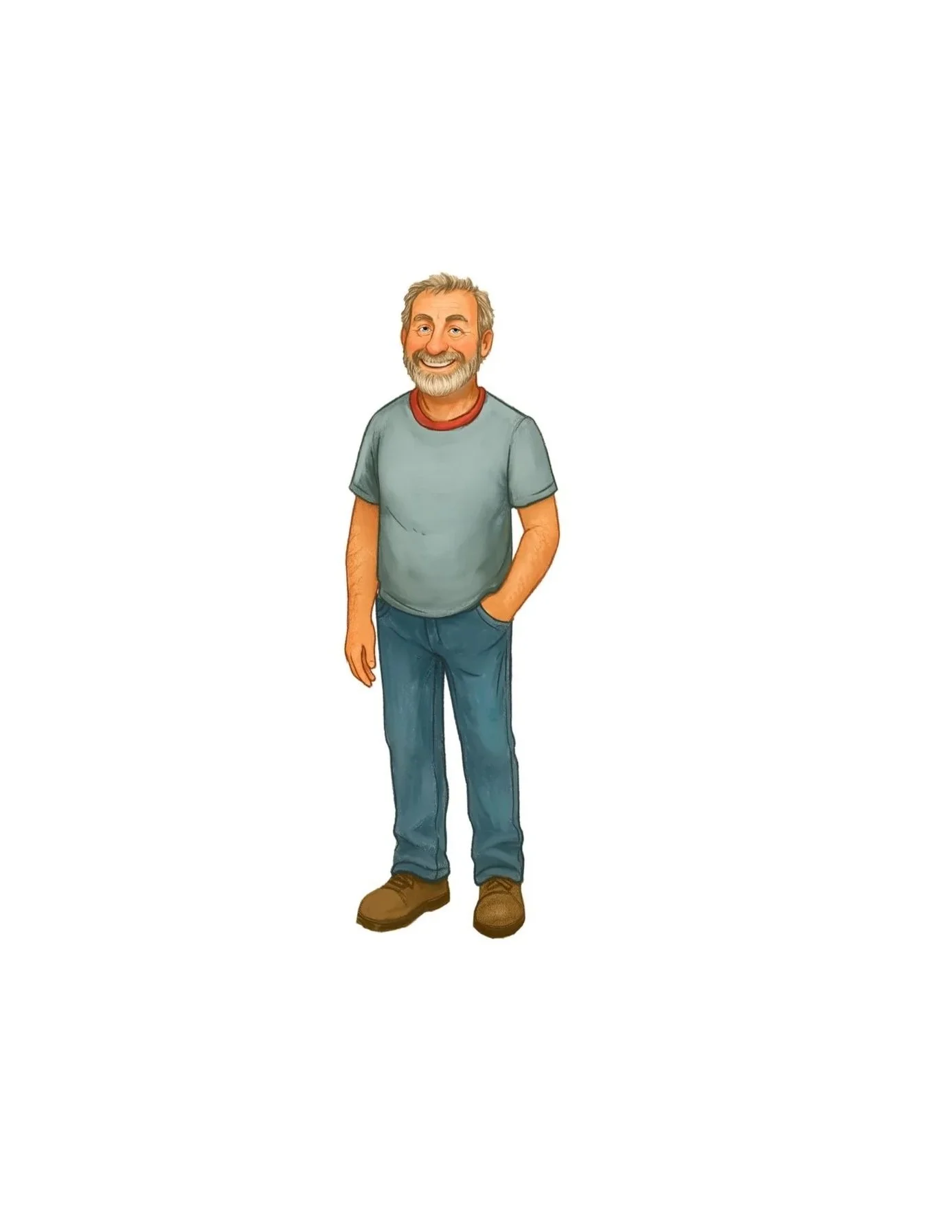 👨‍🌾 Farmer Mike – The Protector of the Farm

Farmer Mike keeps the farm running with strong hands and a soft heart. He teaches the tractors about hard work, faith, and sticking together. His steady presence is a gift to everyone.