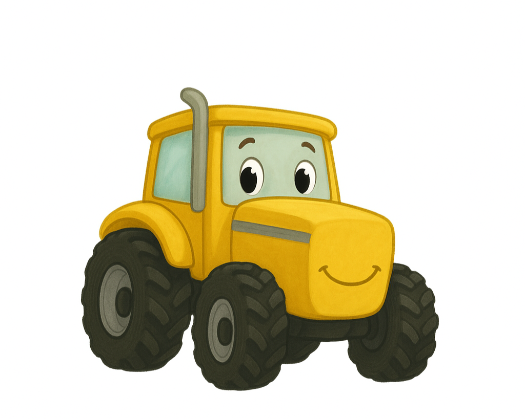 💛 Stevie – Travis and the Tractor Games - Book 12 - The Shy but Brave One
Stevie may speak softly, but his courage runs deep. He reminds us that bravery doesn’t always look big — sometimes it’s quiet, gentle, and steady. His presence is a sweet gift