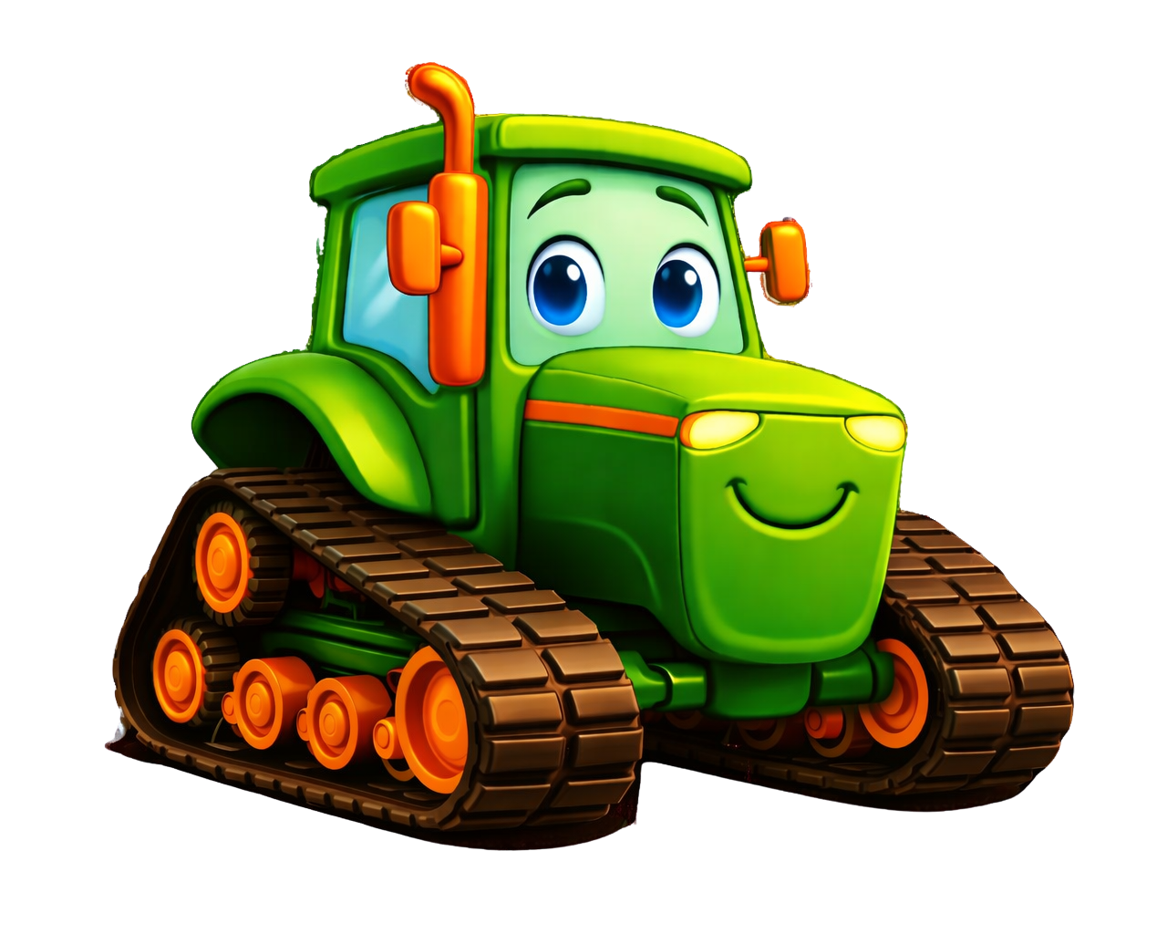 🟩 Travis (With Tracks) – Travis Gets an Upgrade - Book 8 - Brave in a New Way When Travis received his tracks, he learned that change doesn’t take away who you are — it simply helps you move forward in a new way. His courage shows kids that new path