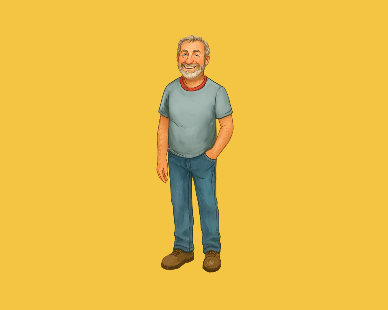👨‍🌾 Farmer Mike – The Protector of the Farm - 
Joshua 24:15 -
Farmer Mike keeps the farm running with strong hands and a soft heart. He teaches the tractors about hard work, faith, and sticking together. His steady presence is a gift to everyone.