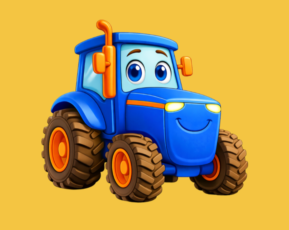 🔵 Evan – The Helpful Heart | Galatians 6:2 -

Evan is always ready to lend a hand. With a joyful spirit and a heart full of kindness, he looks for ways to help others on the farm, no matter how big or small the job may be. Evan reminds us that being