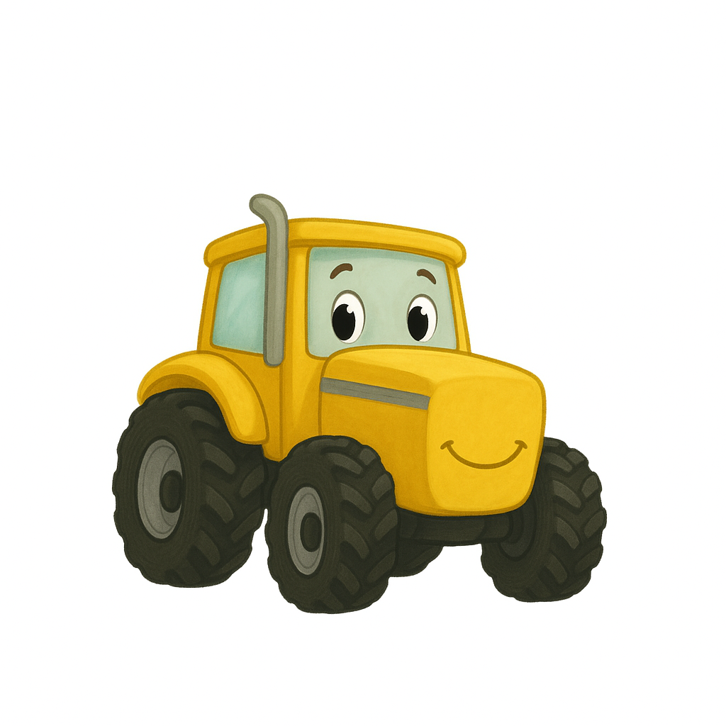 💛 Stevie – Travis and the Tractor Games - Book 12 - The Shy but Brave One
Stevie may speak softly, but his courage runs deep. He reminds us that bravery doesn’t always look big — sometimes it’s quiet, gentle, and steady. His presence is a sweet gift