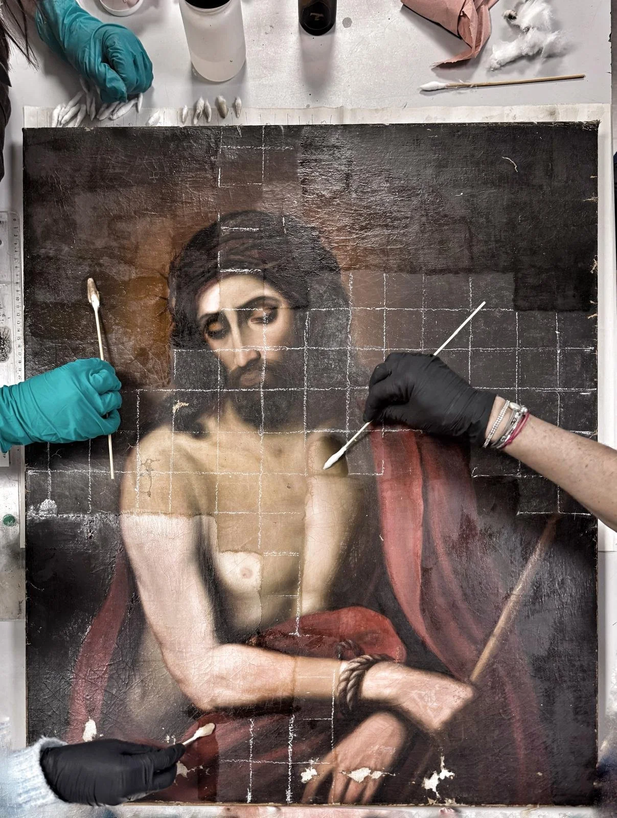 Restauration d’un Ecce homo : un projet pédagogique au cœur de notre formation