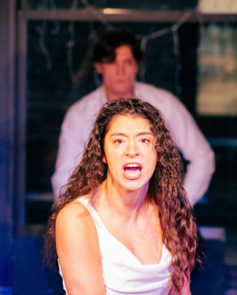 Hermione on trial. The Winter's Tale (by Shakespeare) performed by New York Conservatory for Dramatic Arts students as part of the 1st Annual NYCDA Shakespeare Festival