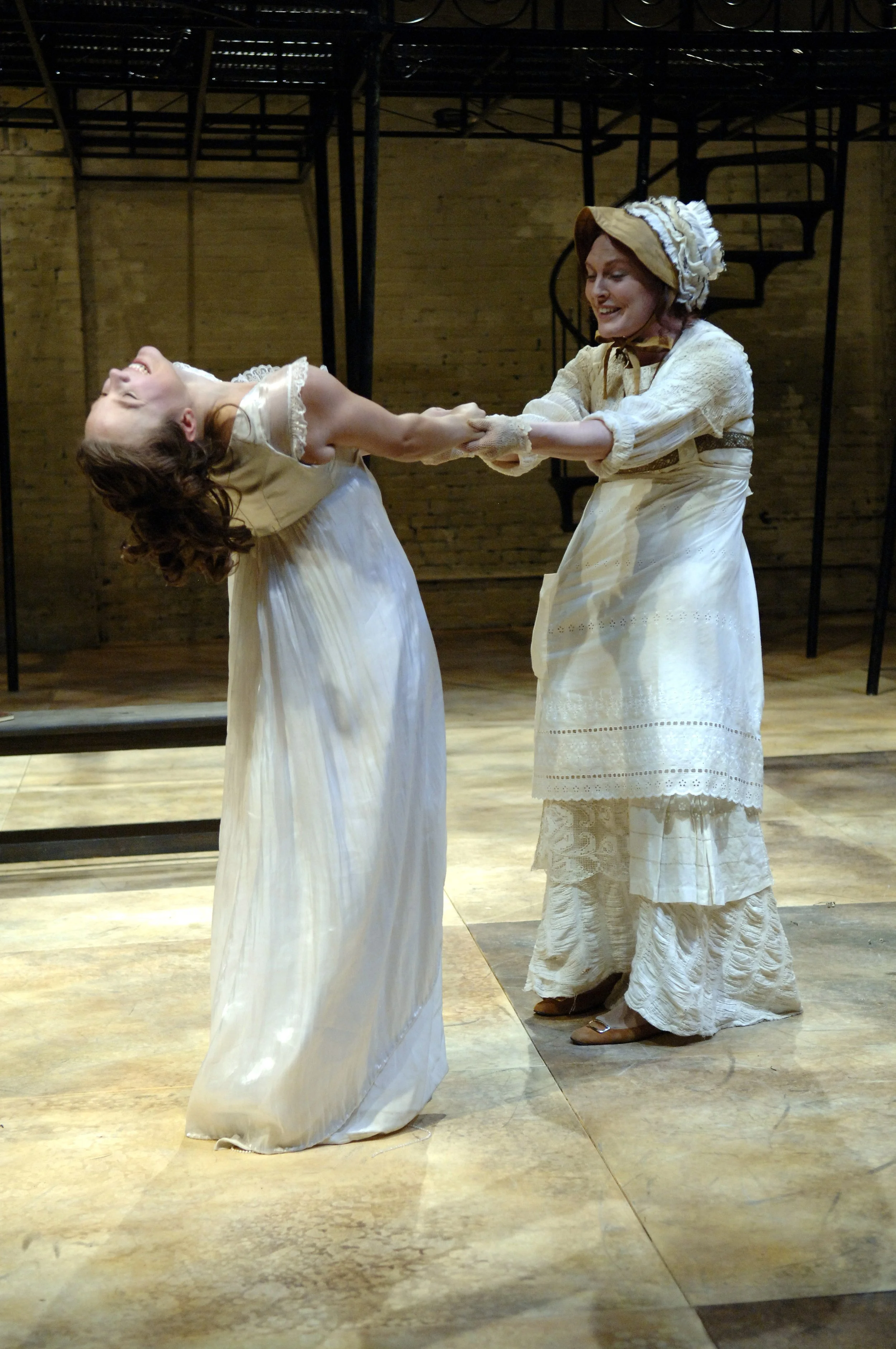 Romeo and Juliet, by Shakespeare. Directed by Dan Cohen. Playhouse Theatre, Seattle. Lenne Klingaman as Juliet