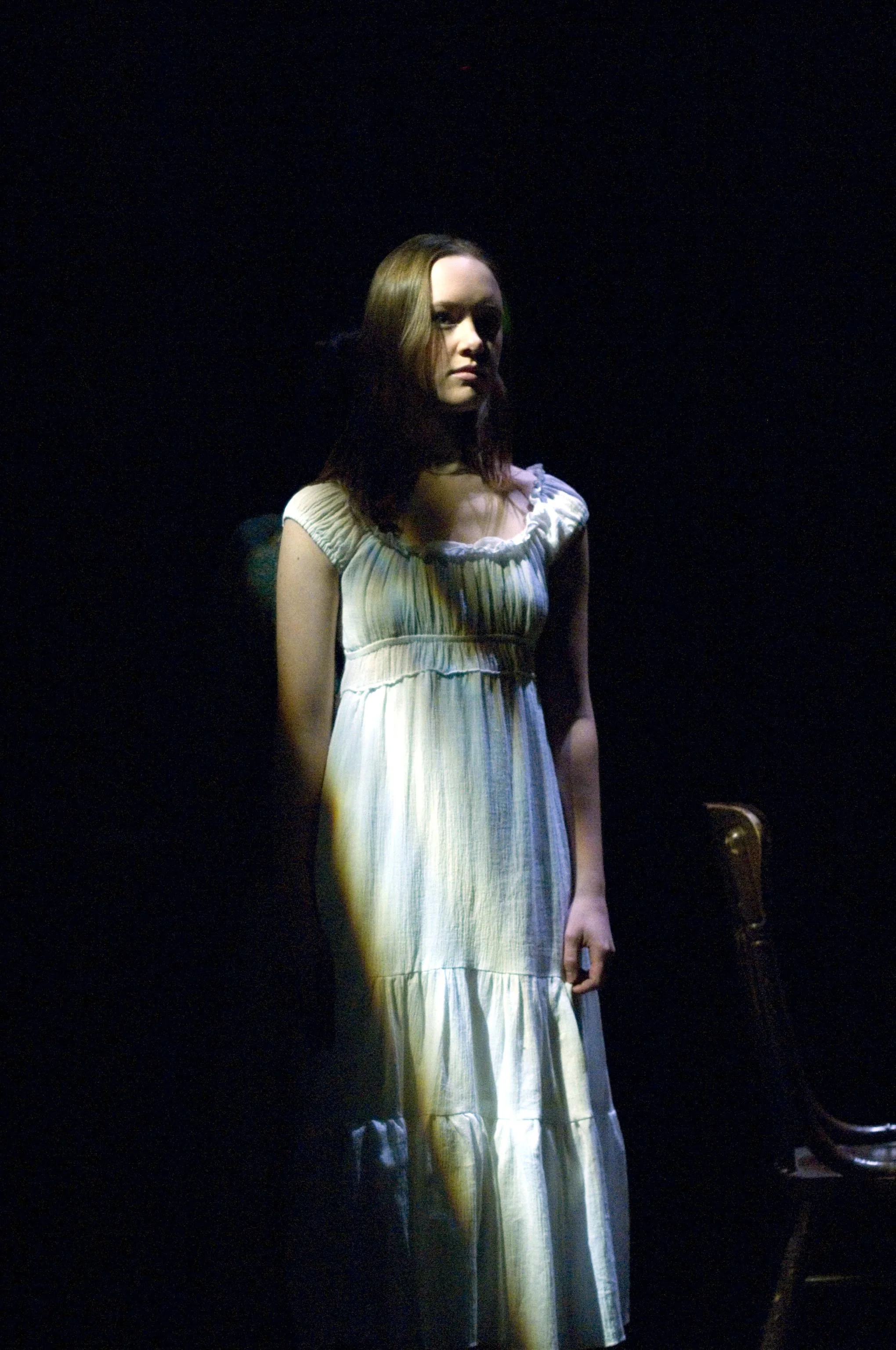 Language of Angels, by Naomi Iizuka. Celie (Jessica Erin Martin) in the cave.